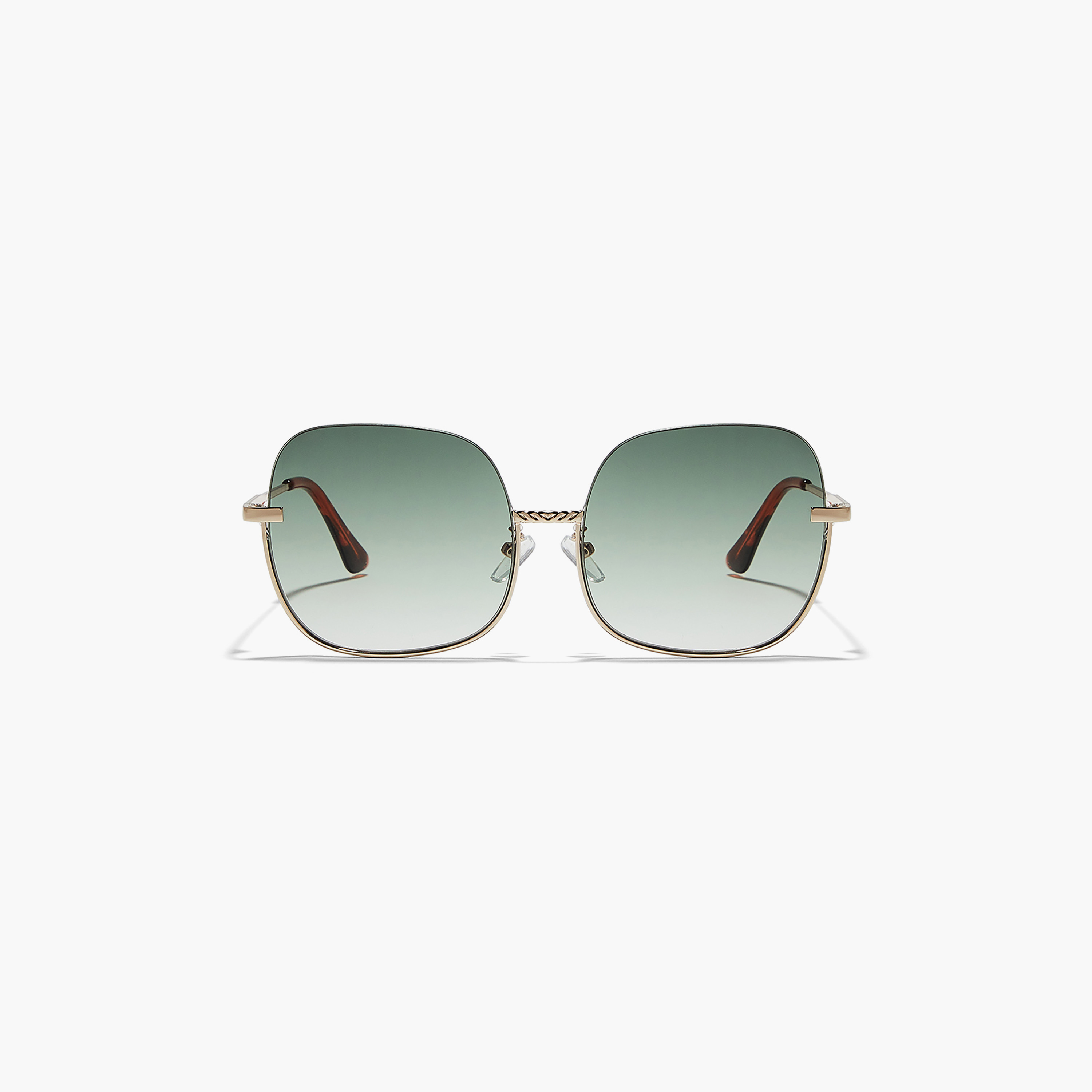 نظارة شمسية خضراء مربعة مع 59 مم من بلاك أوت جيو -women-sunglasses-image-2