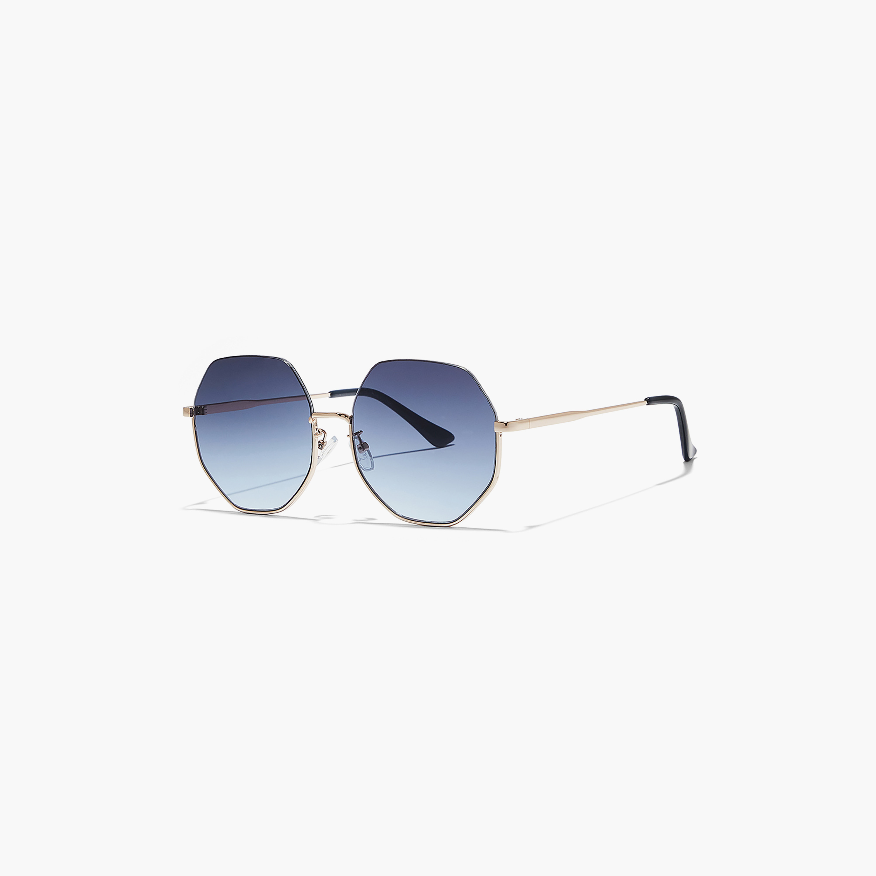 نظارة شمسية زرقاء هندسية مع 58 مم من بلاك أوت هيكسا -women-sunglasses-image-1