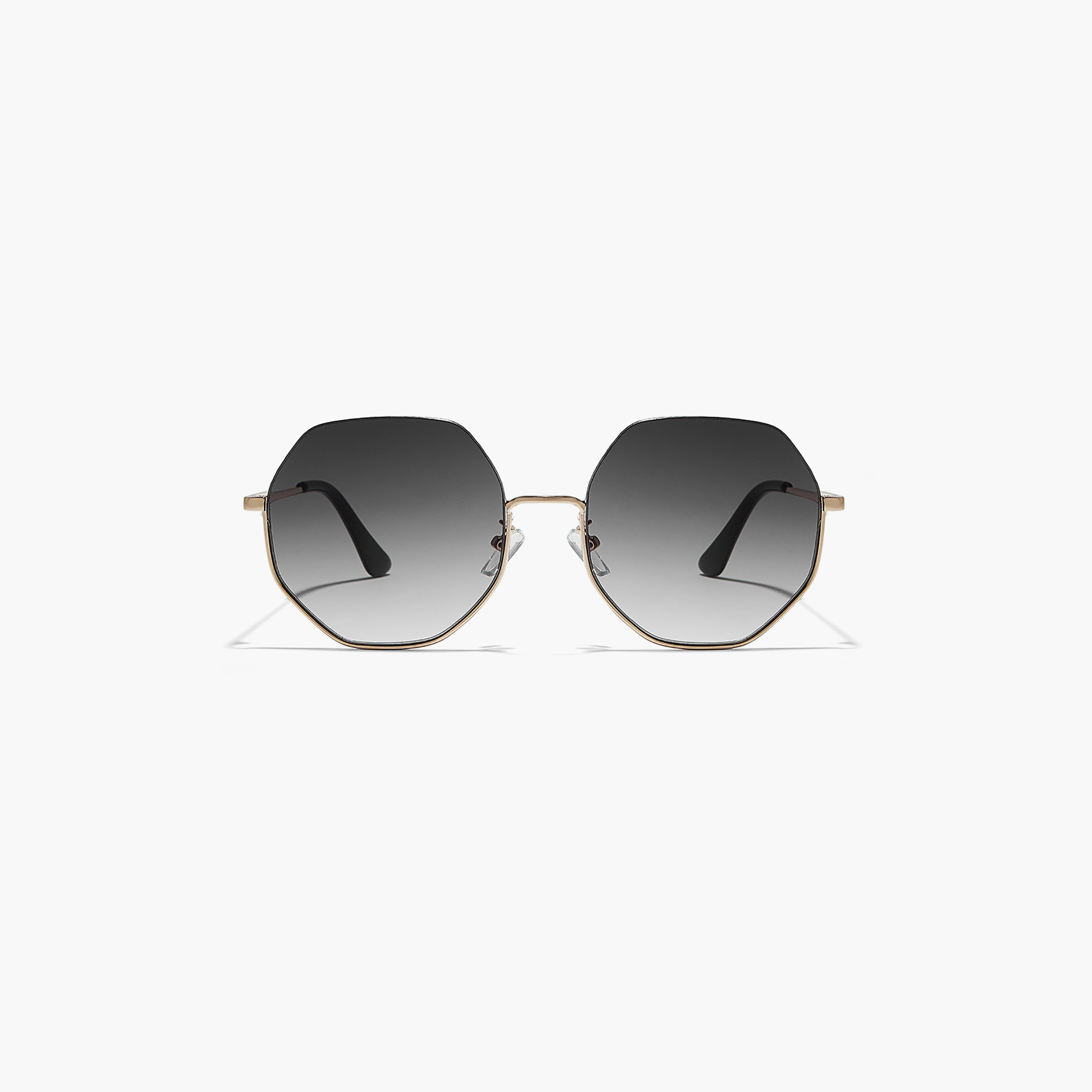 نظارة شمسية سوداء هندسية مع 58 مم من بلاك أوت هيكسا -women-sunglasses-image-2