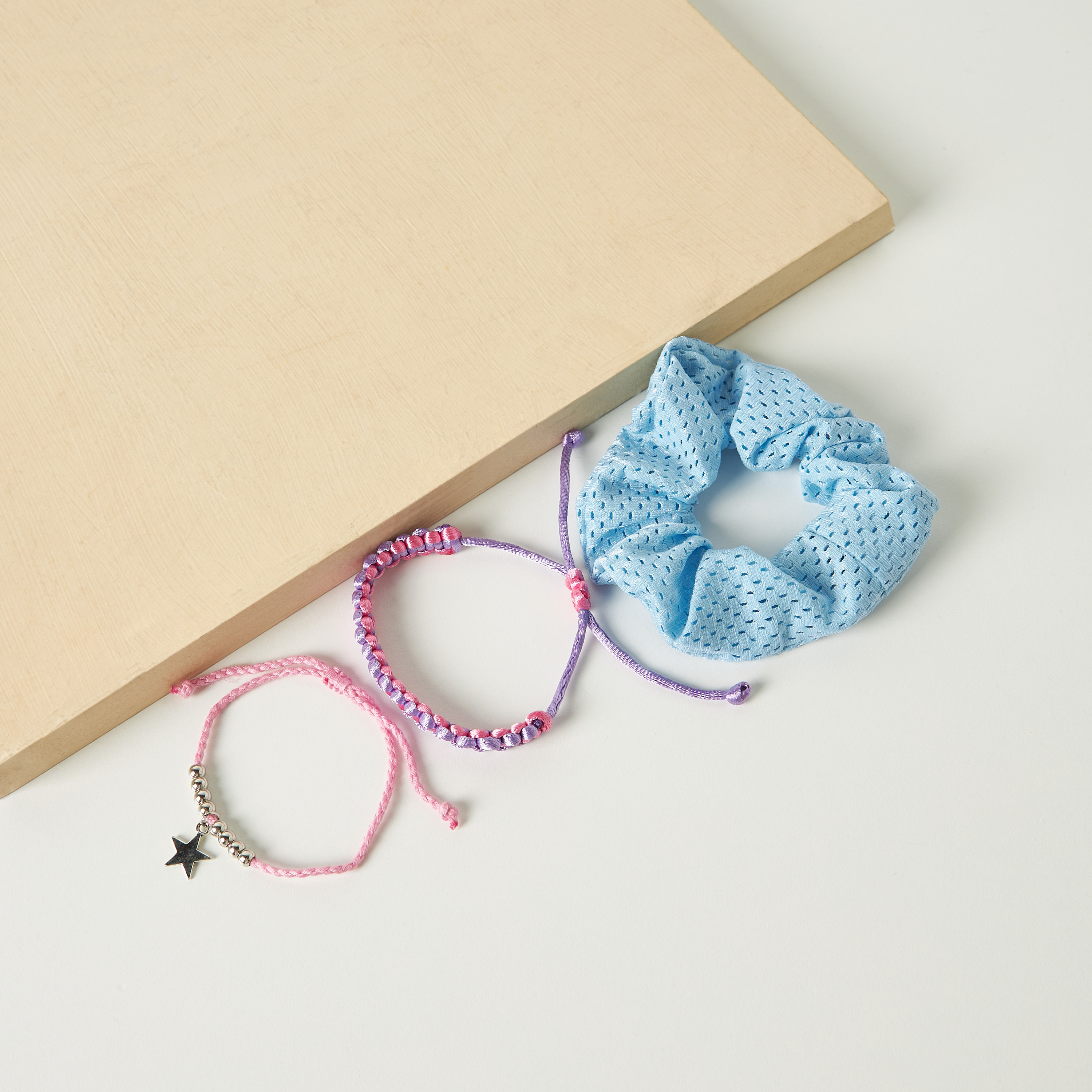 Charmz 3-Piece Bracelet and Scrunchie Set-girls-accessories-hairaccessories-image-2