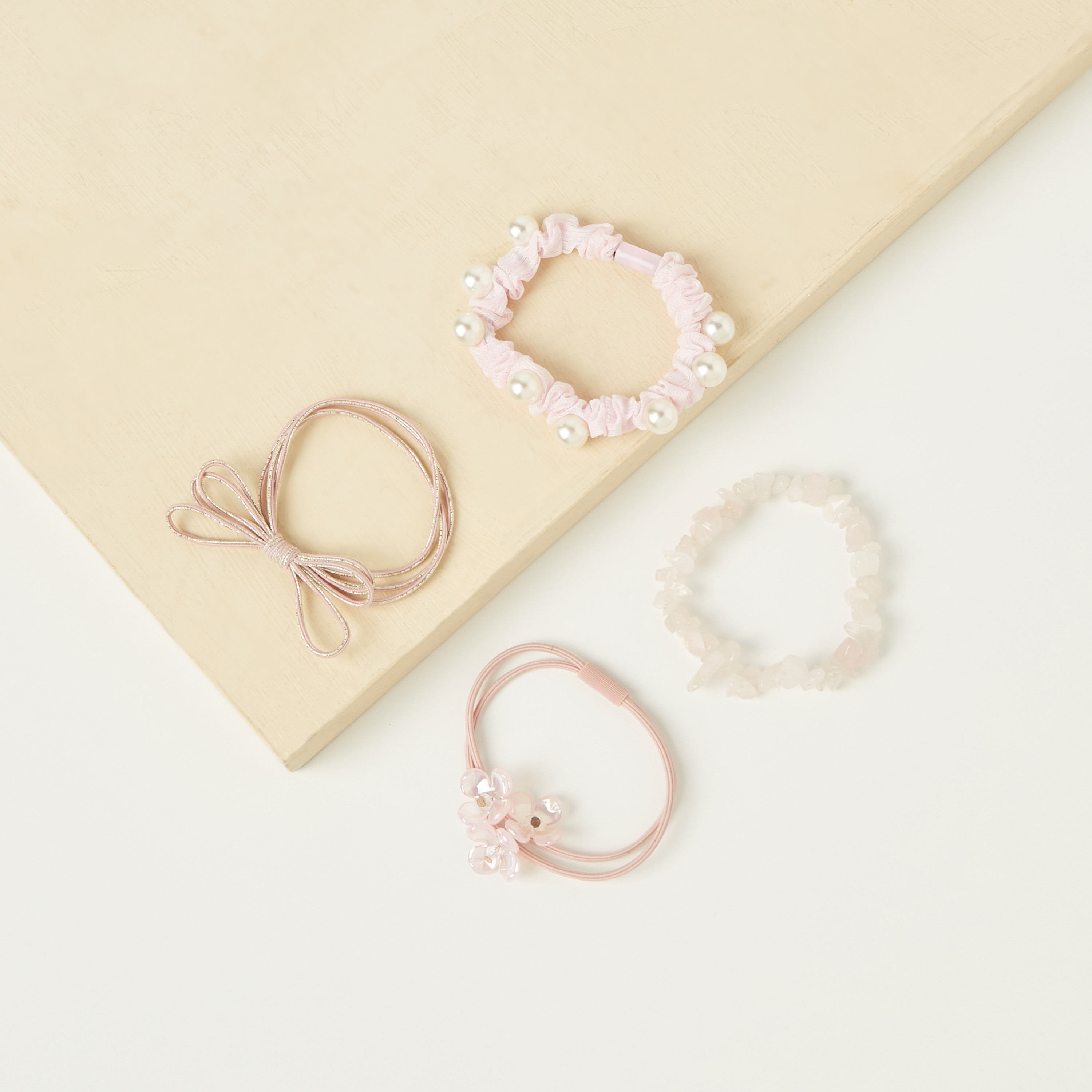 ربطات شعر مزيّنة من تشارمز - طقم من 4 قطع-girls-accessories-hairaccessories-image-2
