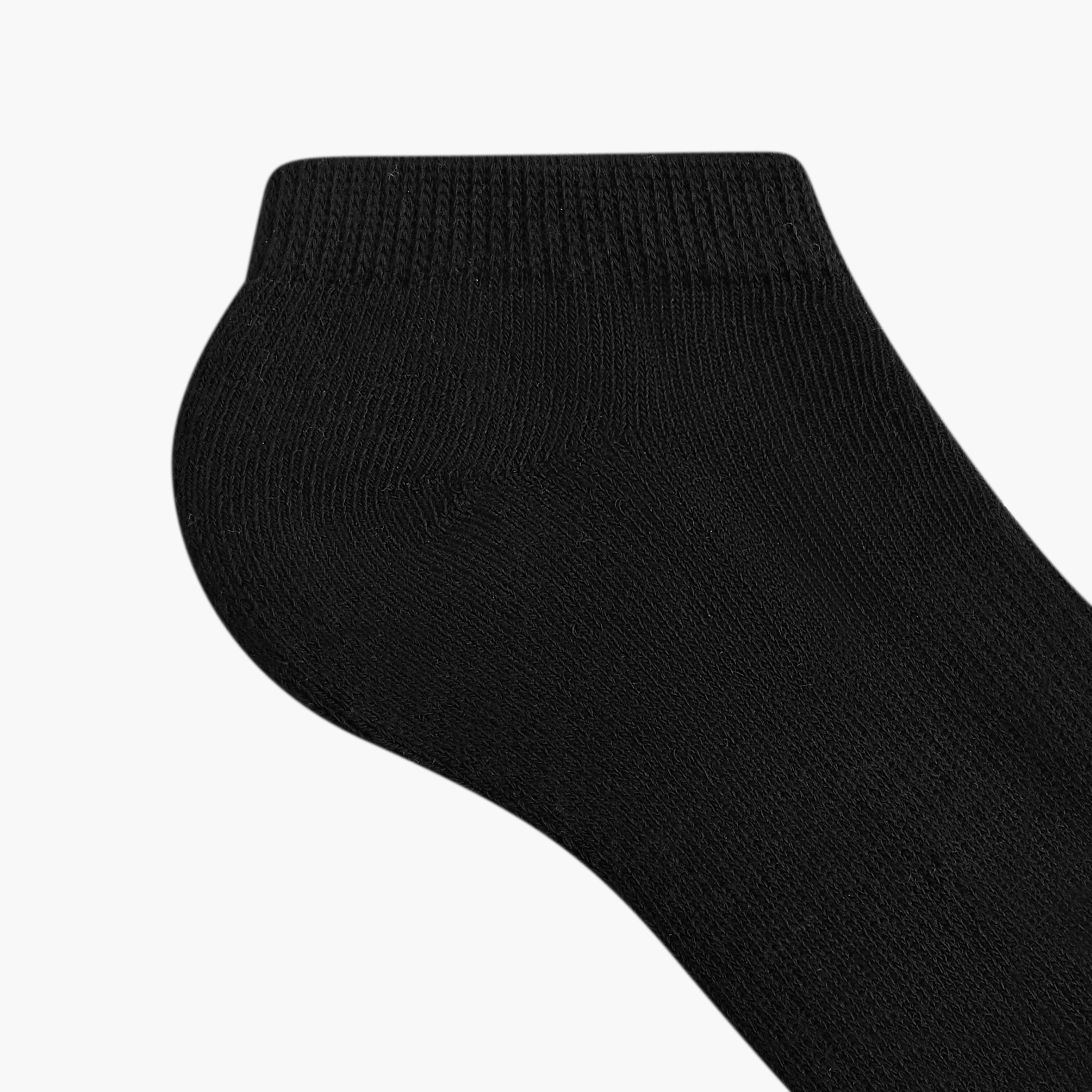 طقم جوارب بطول الكاحل 3 أزواج سادة من سكيتشرز-girls-accessories-socks-image-3