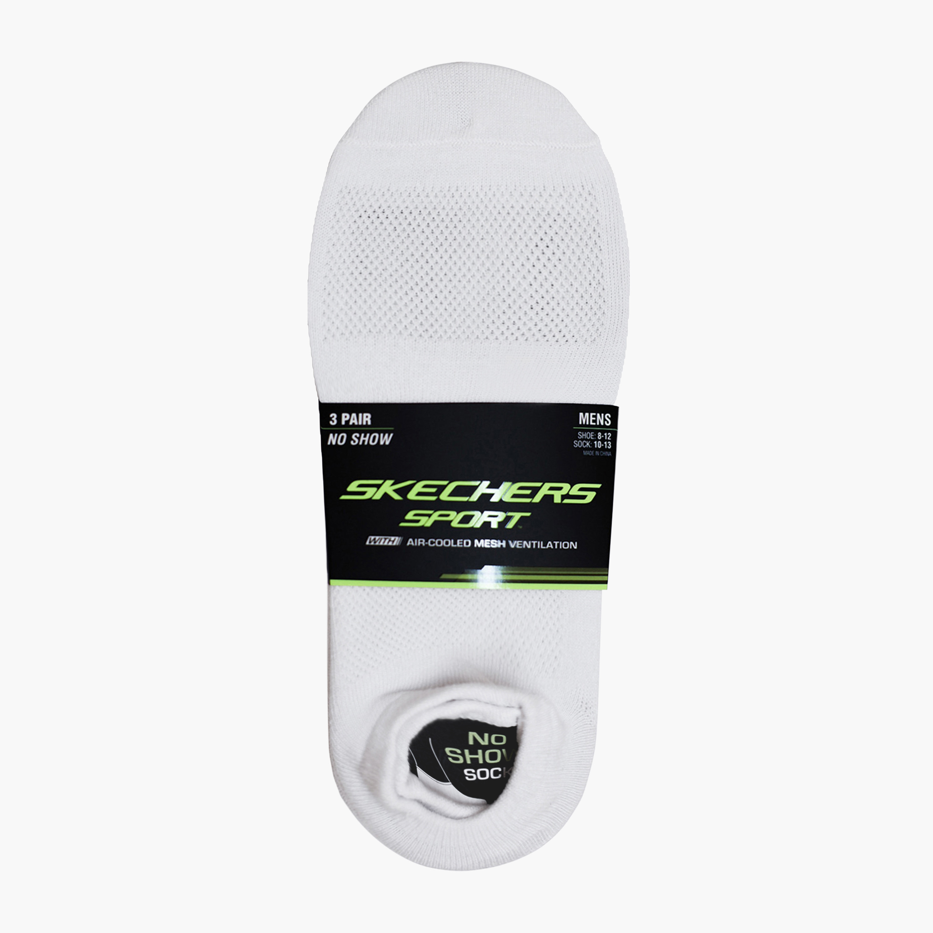 جوارب بارزة الملمس غير مرئية من سكيتشرز - طقم 3 أزواج-men-socks-image-1