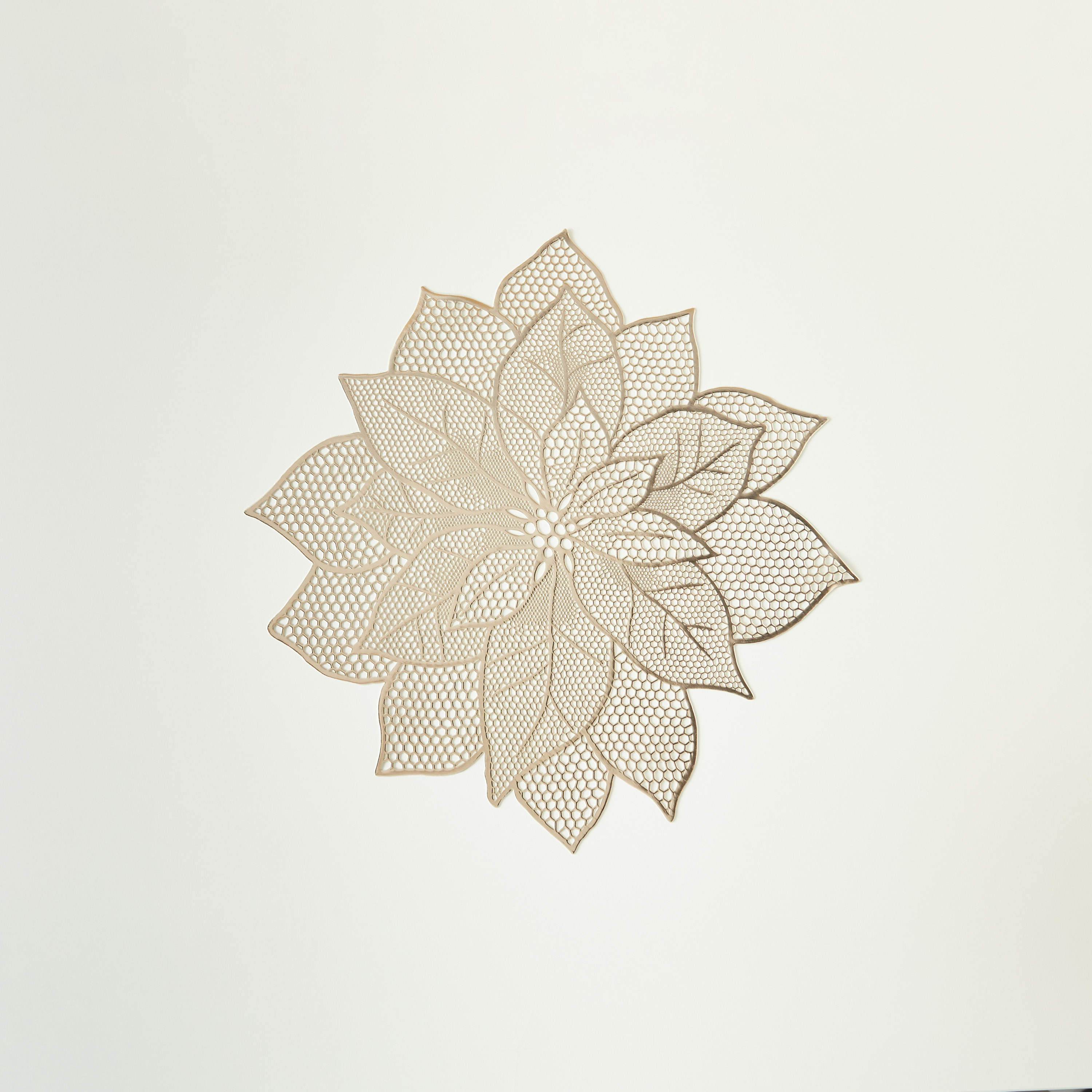 Floral Cutwork Placemat - 47 cms-household-dining-tablelinen-placemats-image-2