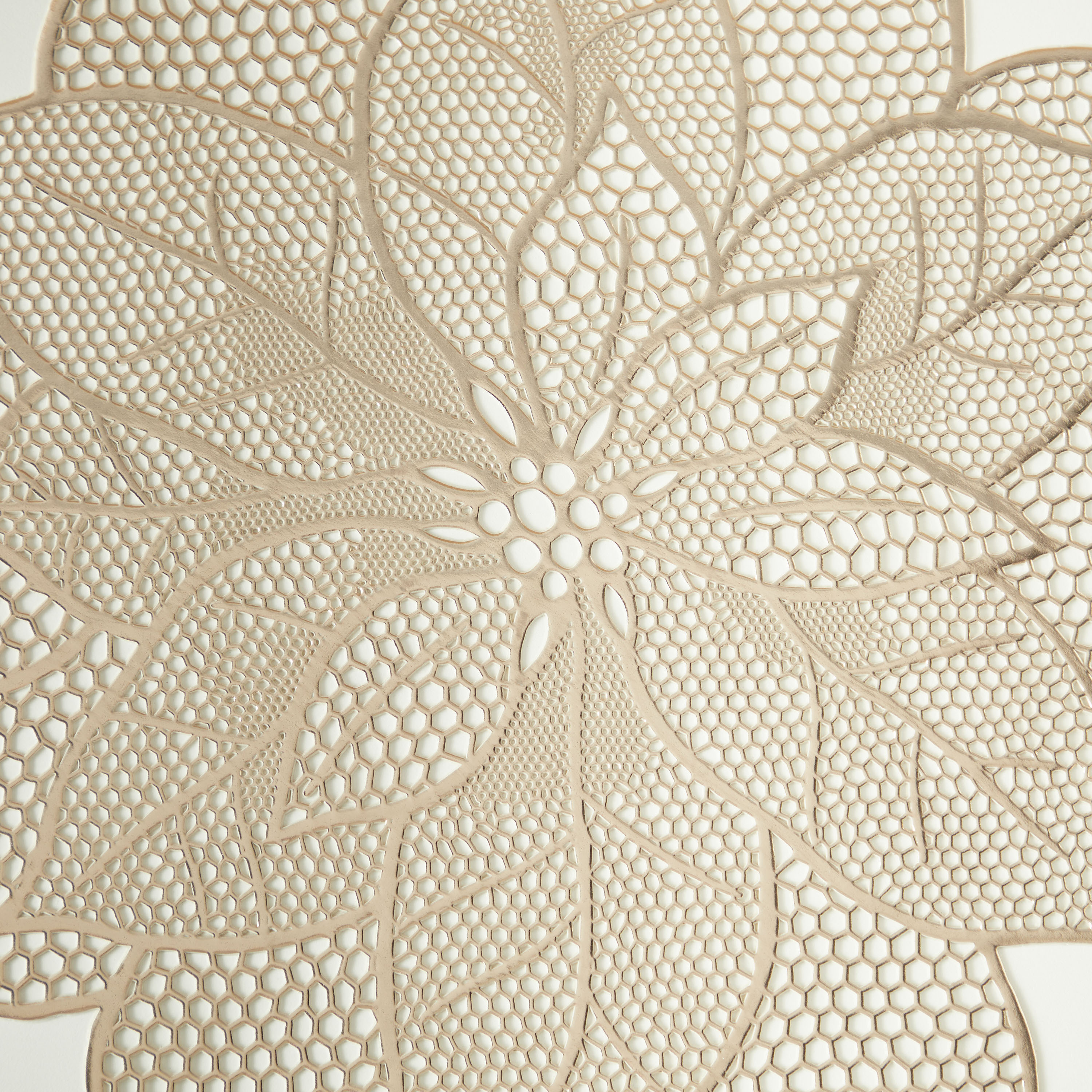 Floral Cutwork Placemat - 47 cms-household-dining-tablelinen-placemats-image-4