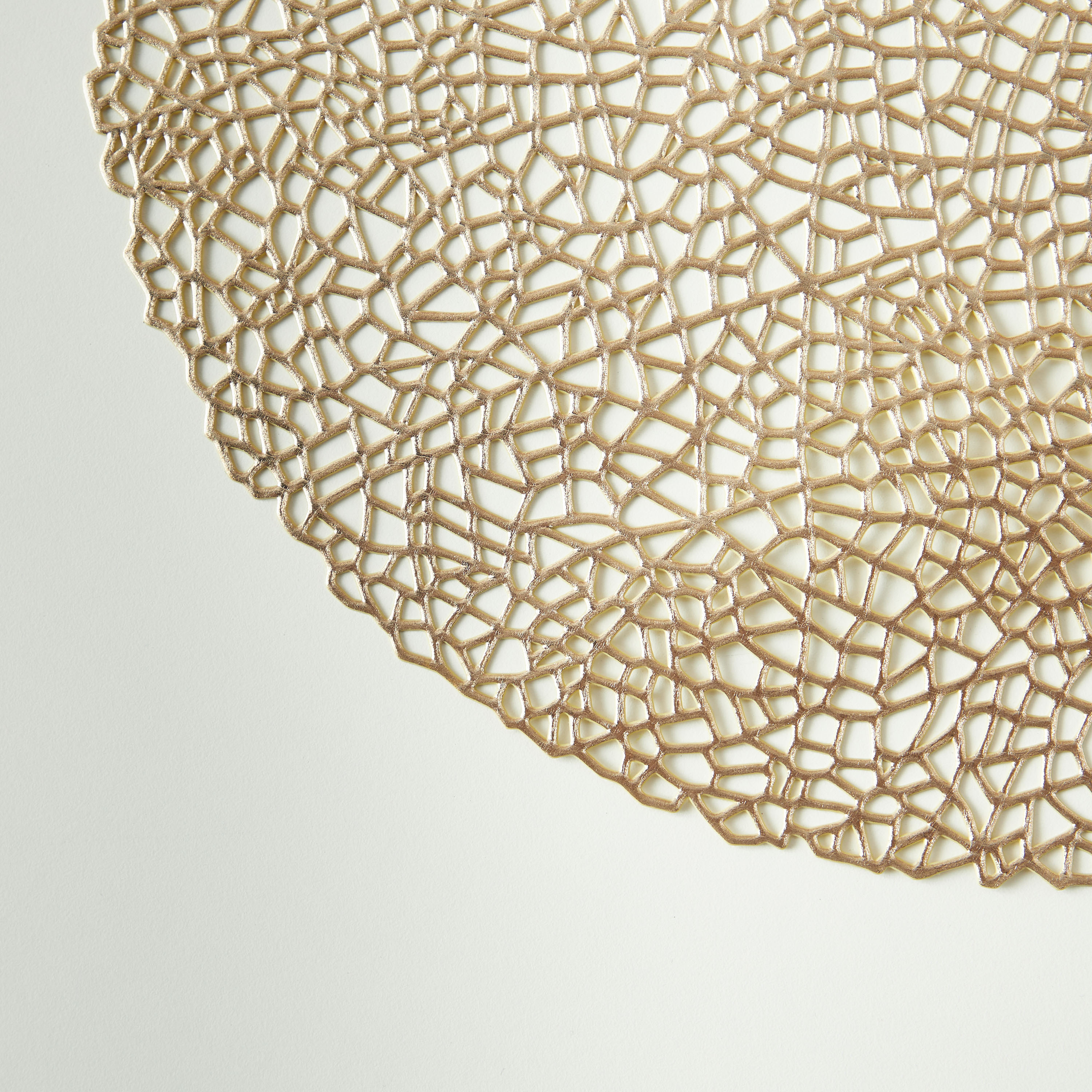 Aisha Cutwork Placemat - 38 cms-household-dining-tablelinen-placemats-image-3