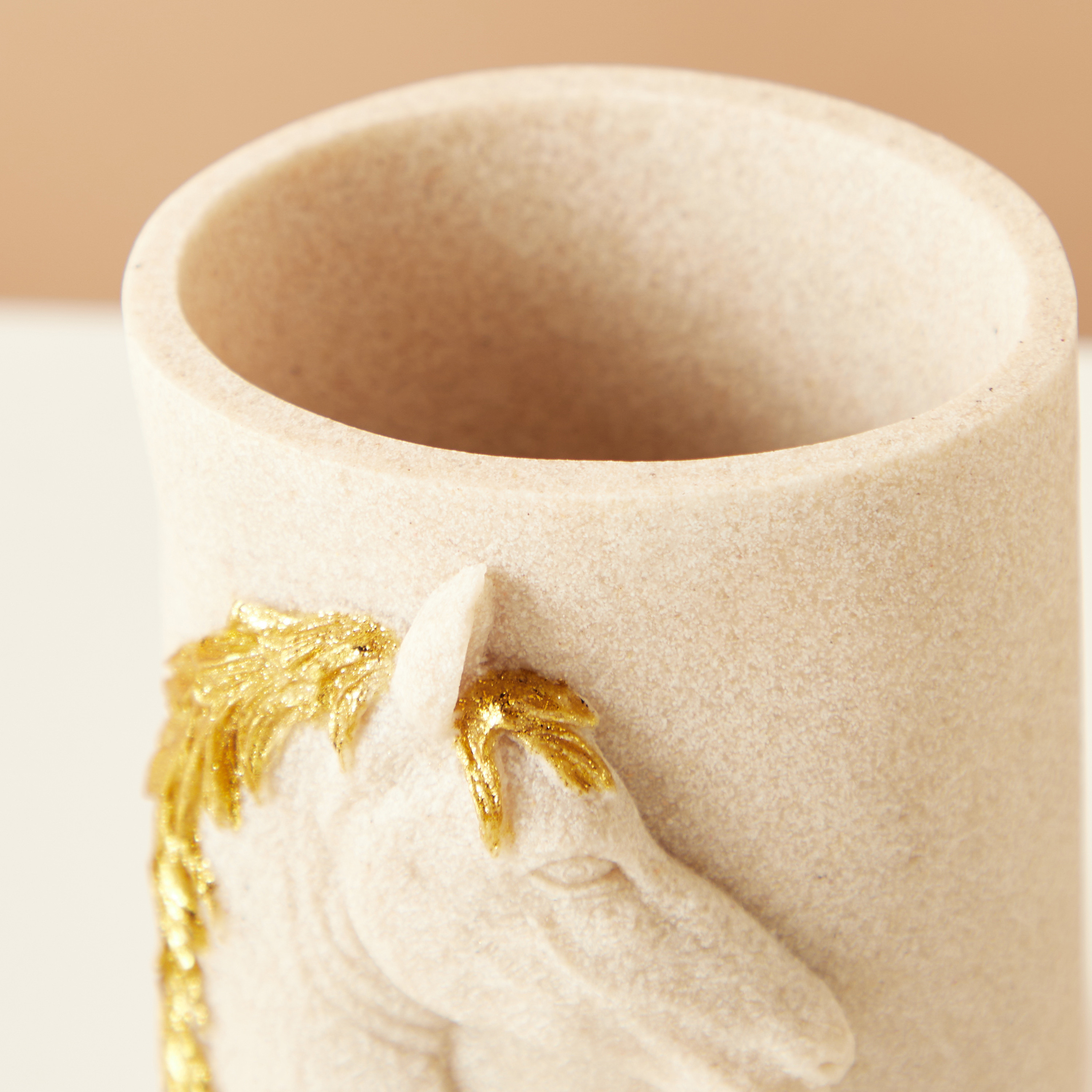 Ferghana Horse Embossed Tumbler-household-bathandlaundry-bathaccessories-toothbrushholdersandtumblers-image-3