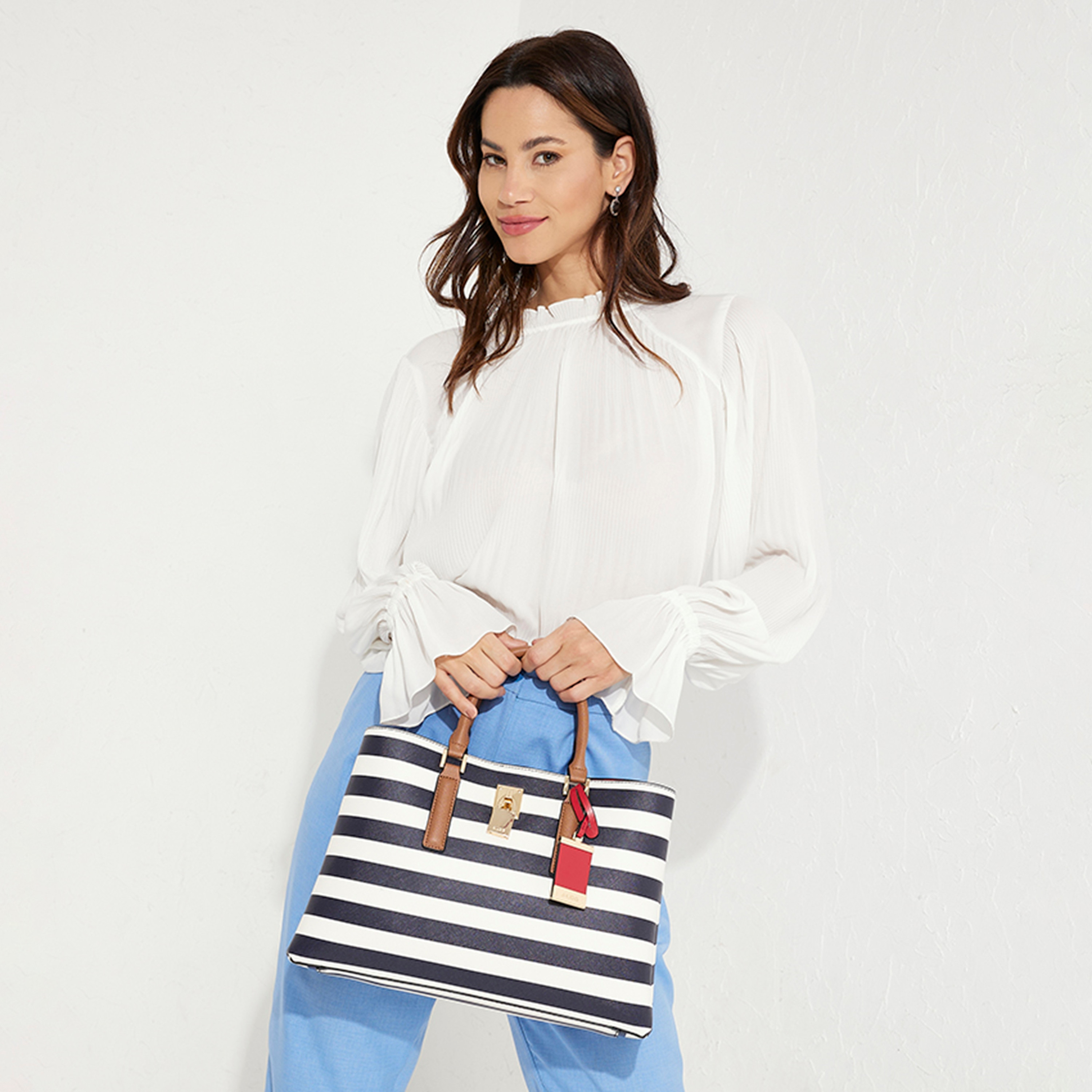 Céline - Vintage Blue Striped Bag – Gallery213