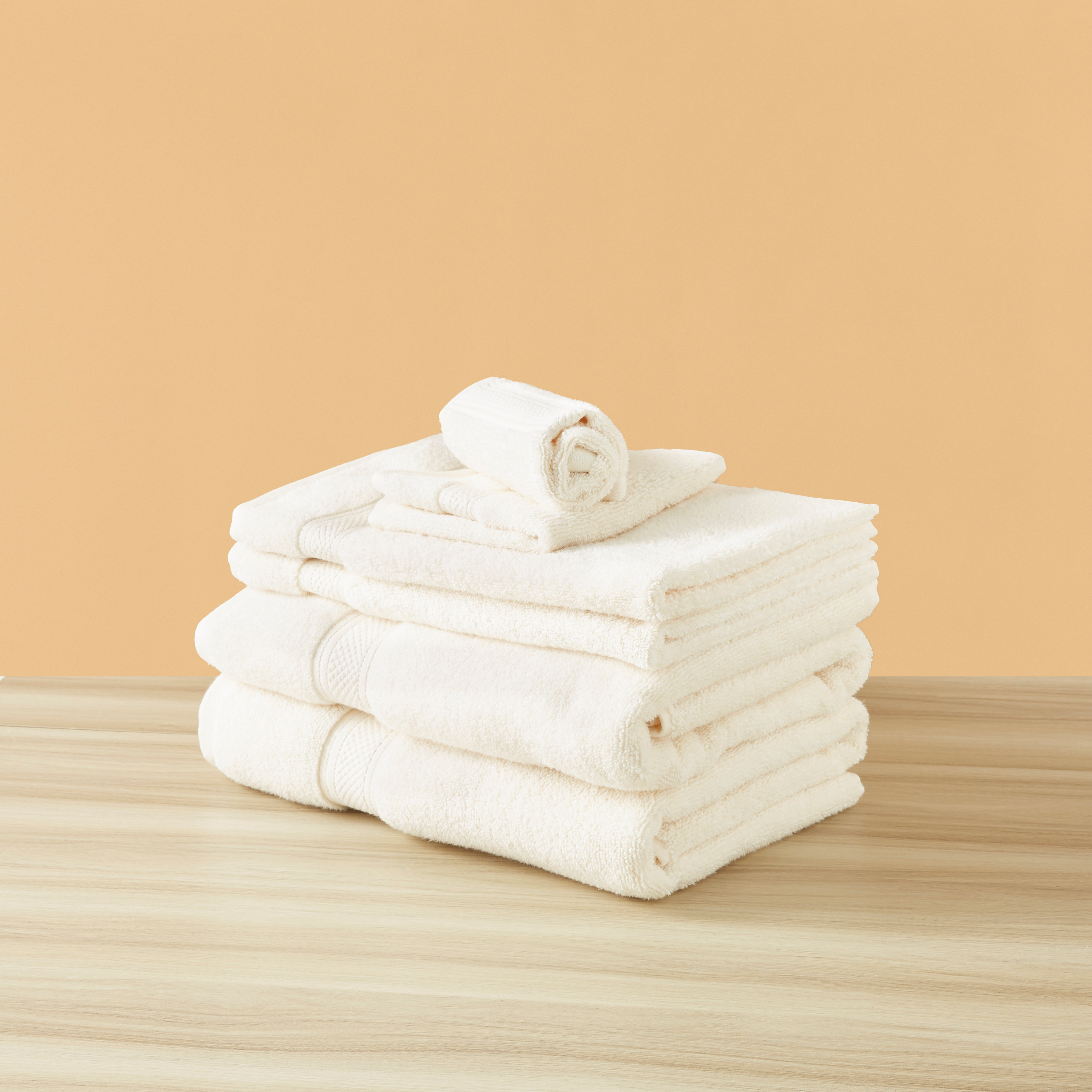 Textured 6-Piece Towel Set - 140x70 cms-household-bathandlaundry-bathlinen-towels-image-2