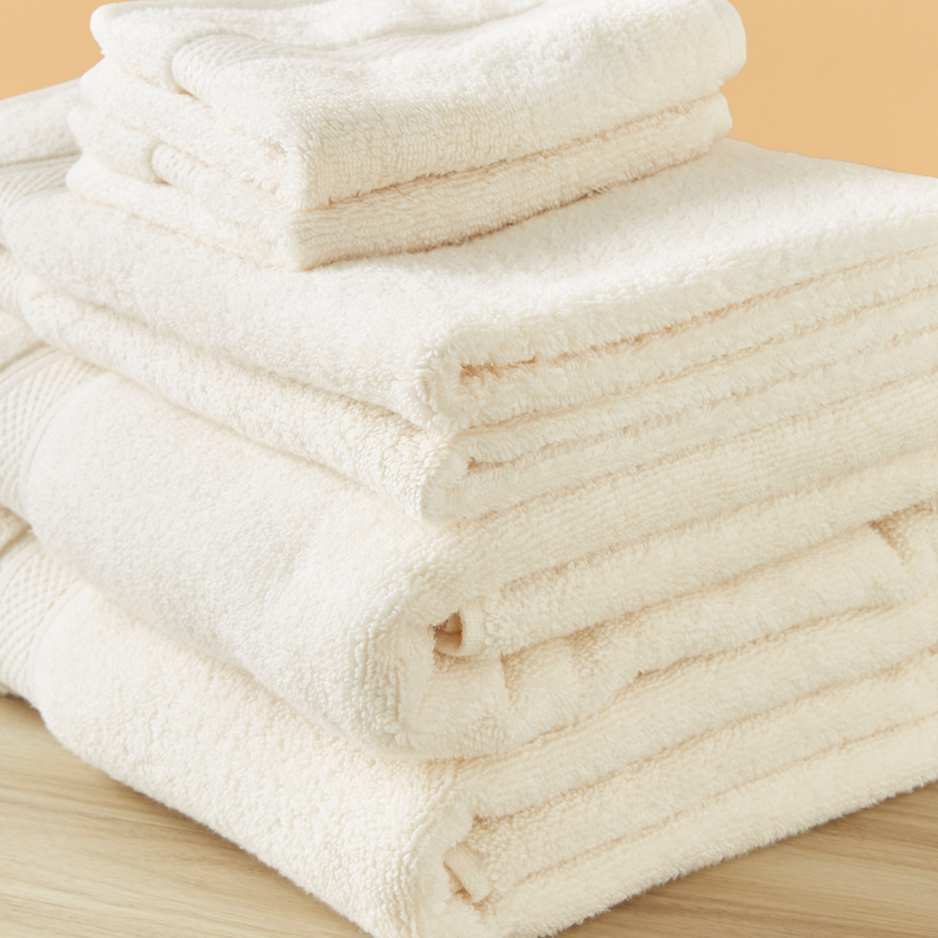 Textured 6-Piece Towel Set - 140x70 cms-household-bathandlaundry-bathlinen-towels-image-3