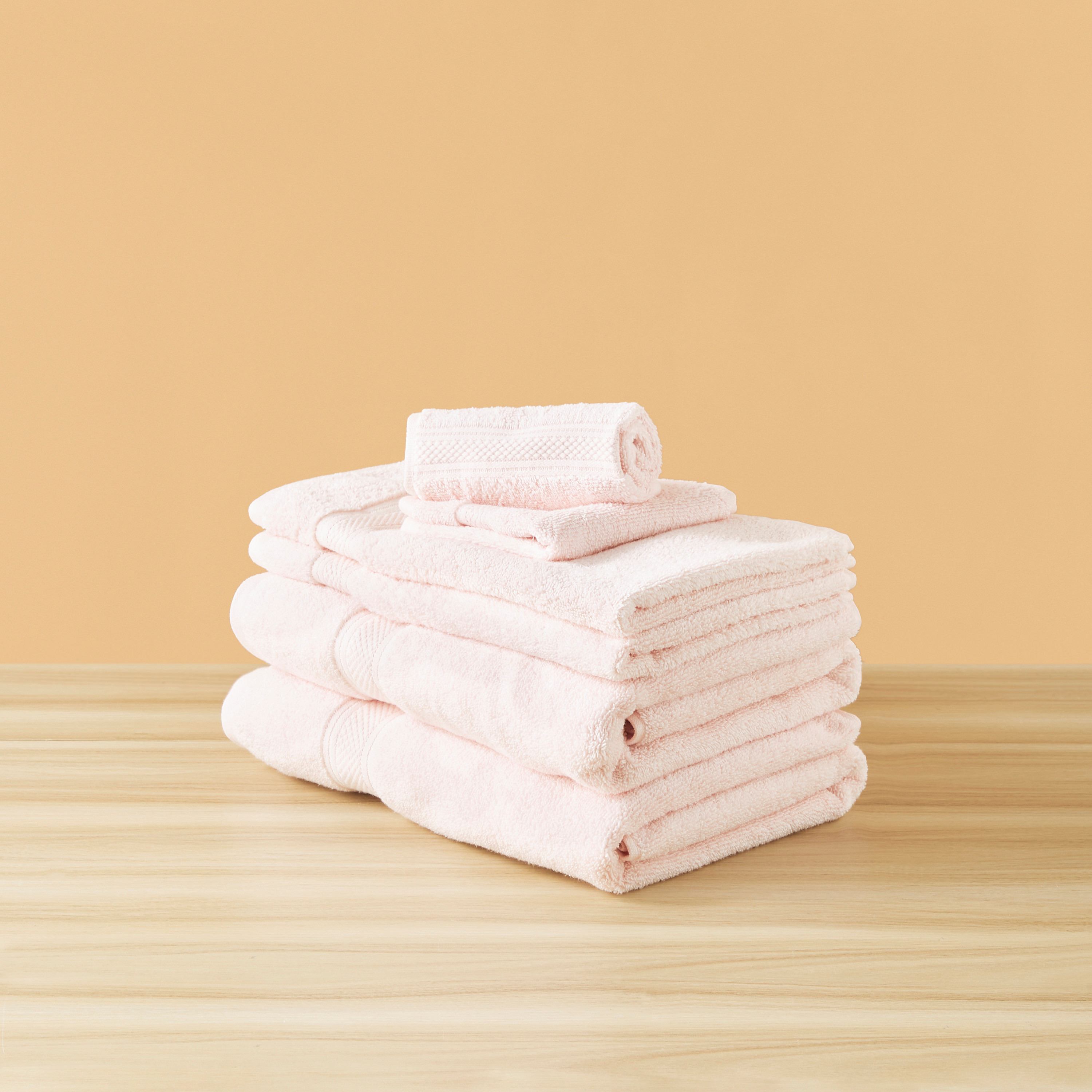 Textured 6-Piece Towel Set - 140x70 cms-household-bathandlaundry-bathlinen-towels-image-2