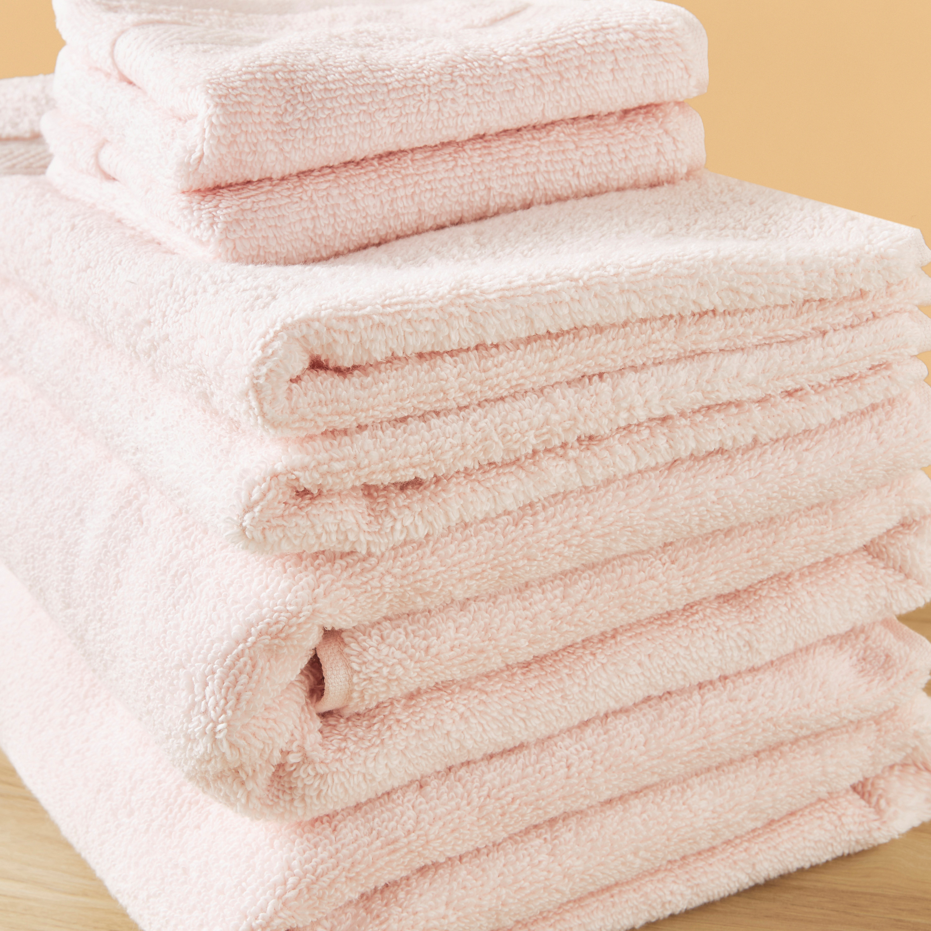 Textured 6-Piece Towel Set - 140x70 cms-household-bathandlaundry-bathlinen-towels-image-3