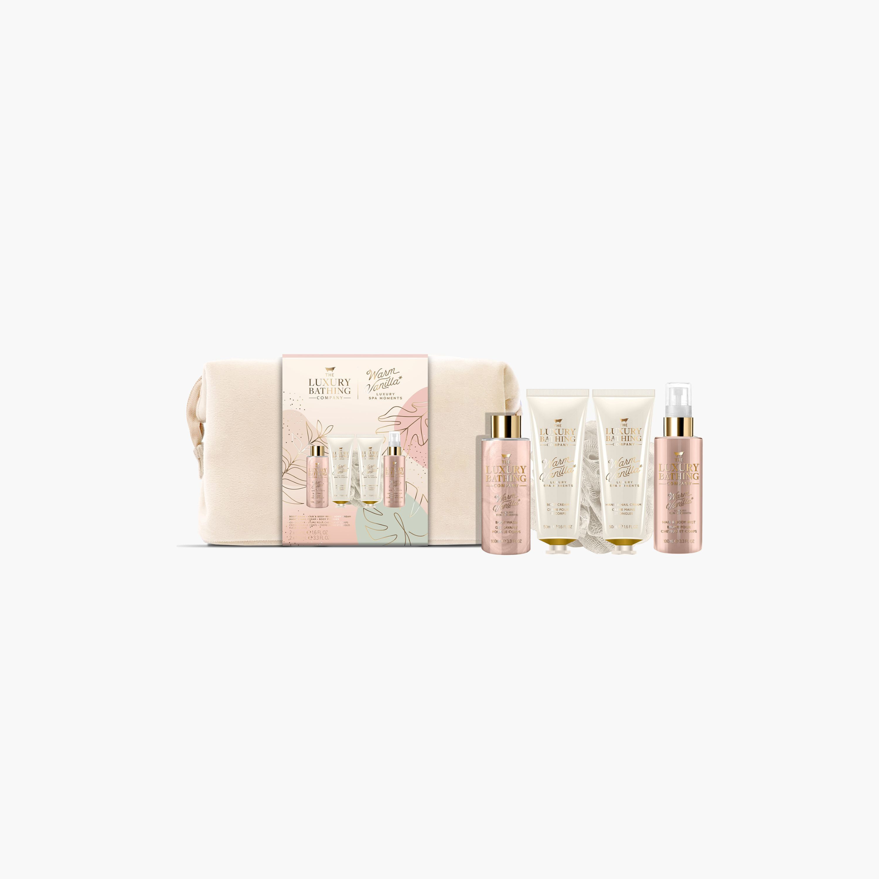 Luxury Bathing Company Warm Vanilla 5-Piece Bath and Body Gift Set-beautyandpersonalcare-bathandbody-giftsets-image-1