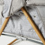 مهد هزاز قابل للطي بمظلة روري من جونيورز -baby-nursery-furniture-cribsandbeds-bassinets-image-3