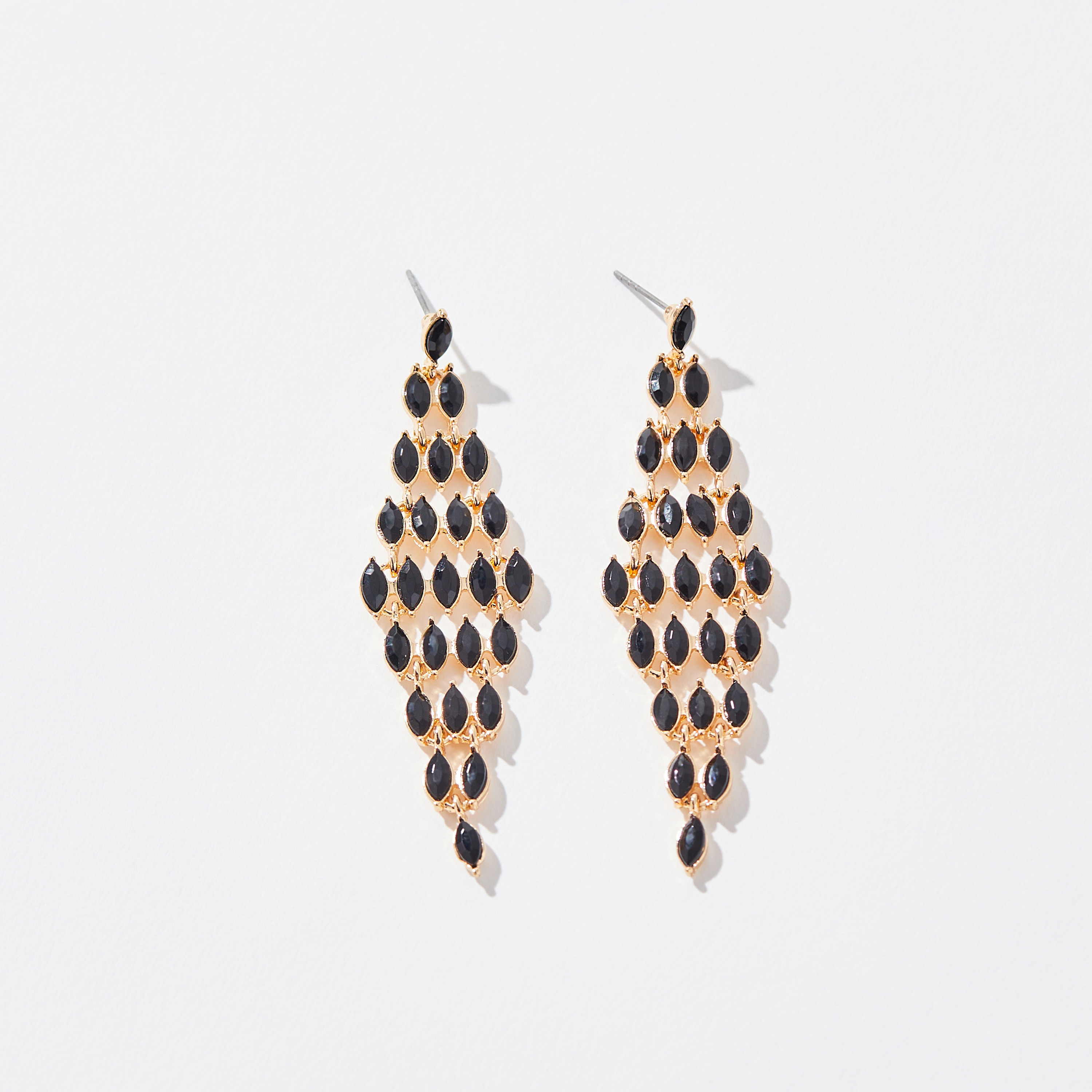 Embellished Dangler Earrings with Push Back Closure-women-watchesandjewellery-jewellery-earrings-image-2
