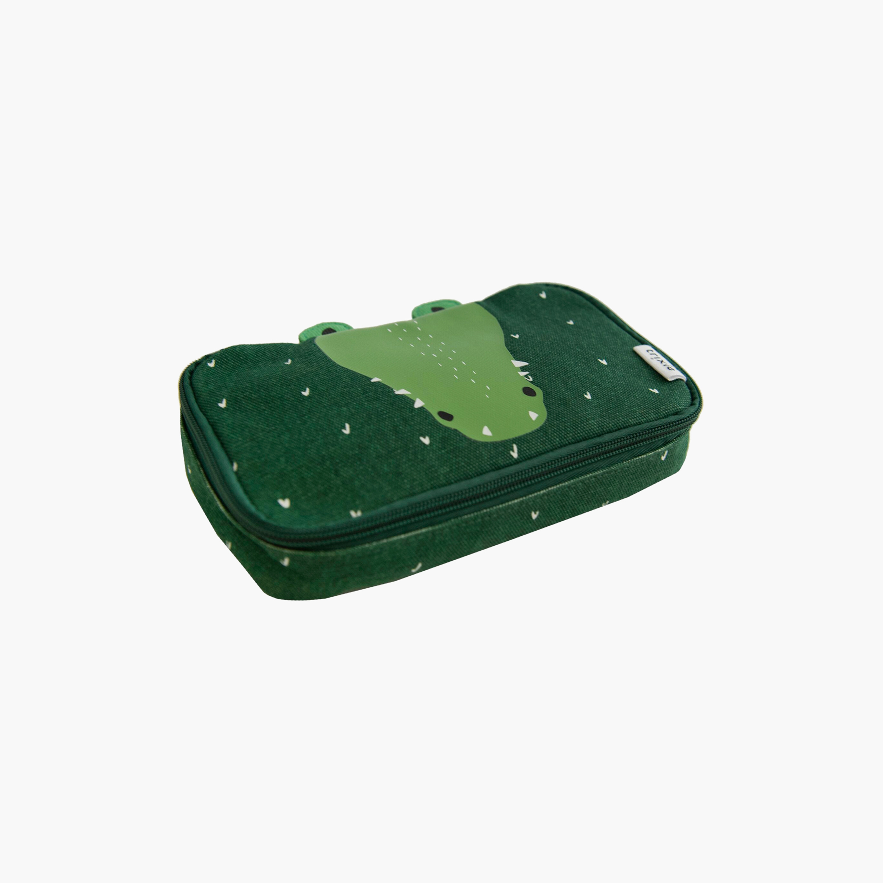 Trixie Pencil Case, Rectangular, Mr. Crocodile-school-stationery-pencilcases-image-1