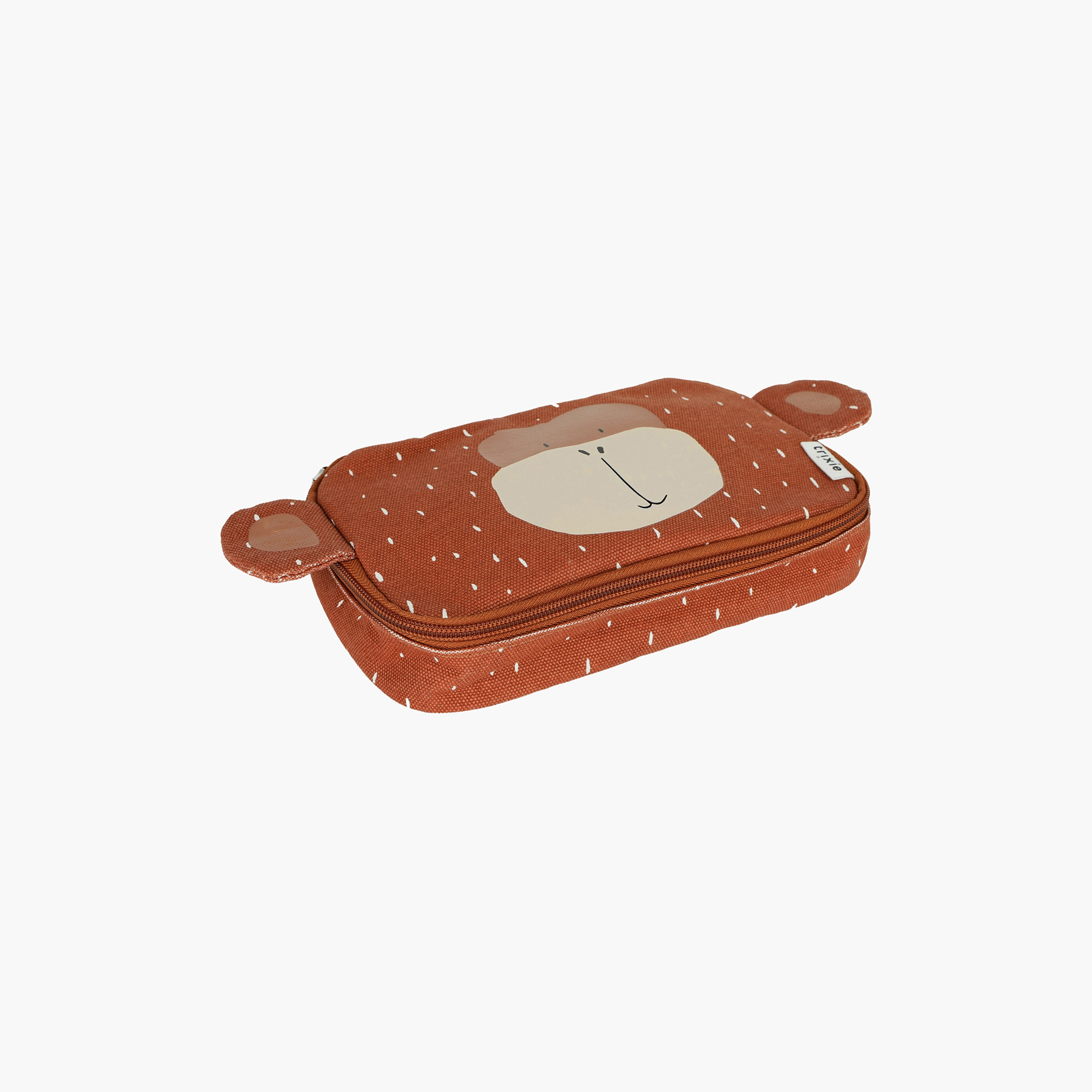 حافظة أقلام من تريكسي، مستطيلة، بتصميم قرد-school-stationery-pencilcases-image-1