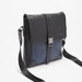 Duchini Solid Crossbody Bag with Flap Closure-Men%27s Handbags-thumbnailMobile-1