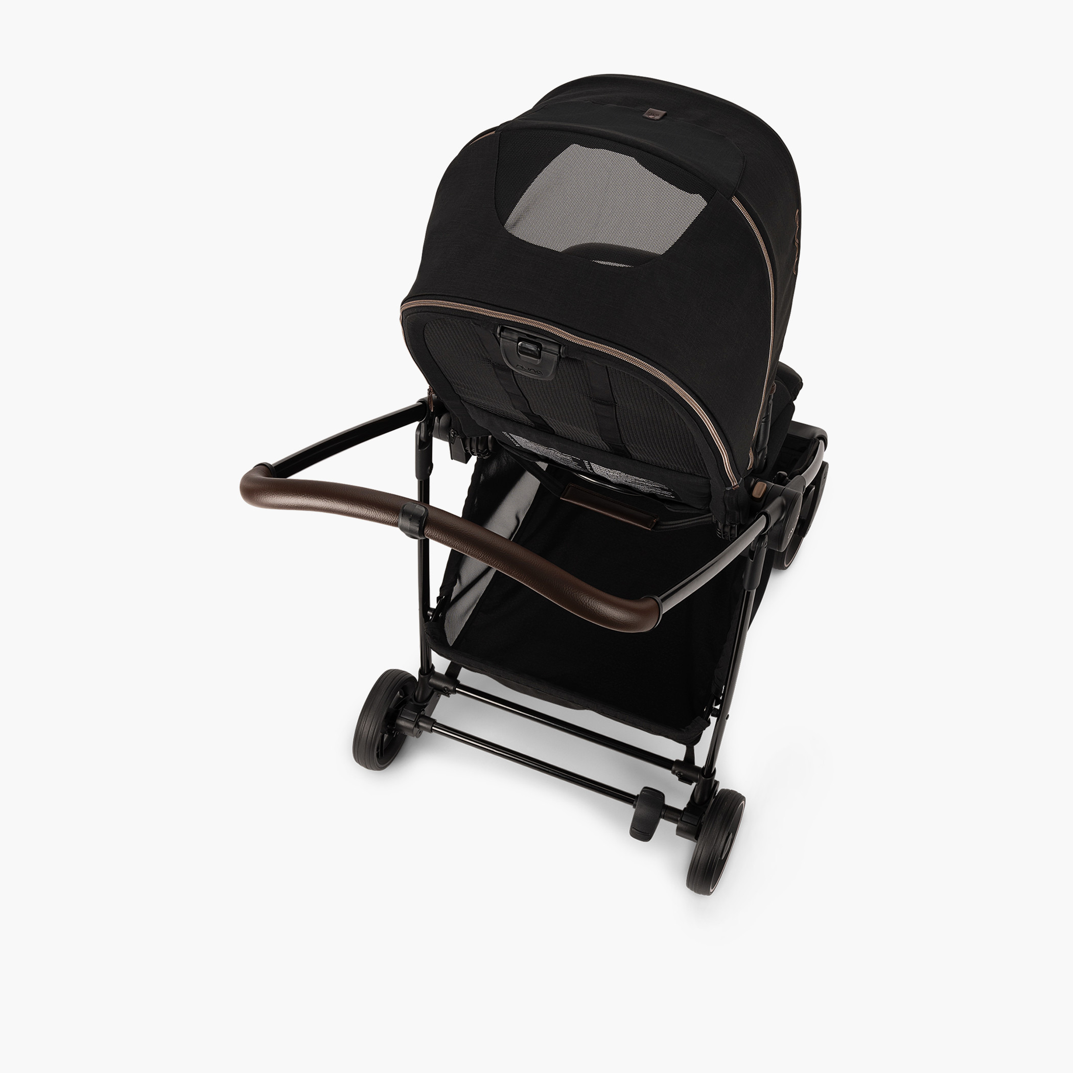 Nuna IXXA Riveted Stroller with Push Button Folding System and Wheel Lock-baby-gear-strollersandprams-strollers-image-6