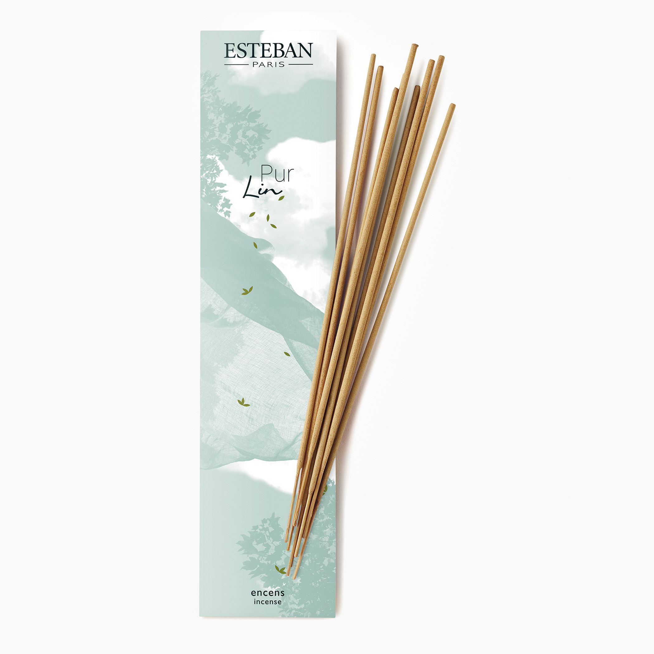 Esteban Paris Pur Lin Fragranced Bamboo Incense Stick - Set of 20-household-homefragrance-potpourri-image-1