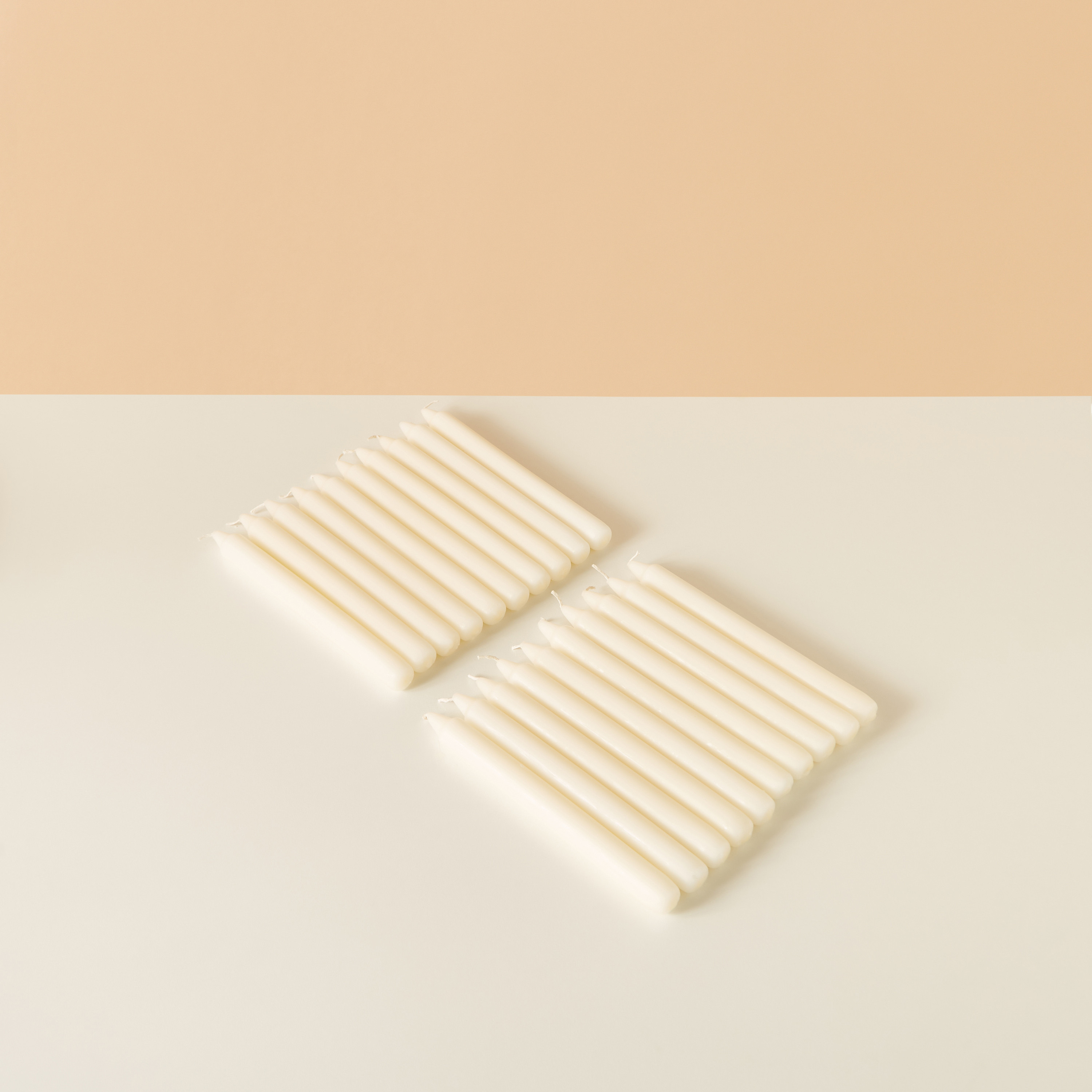 Essentials 20-Piece Unscented Taper Candle Set - 20 cm-household-homefragrance-candles-image-2
