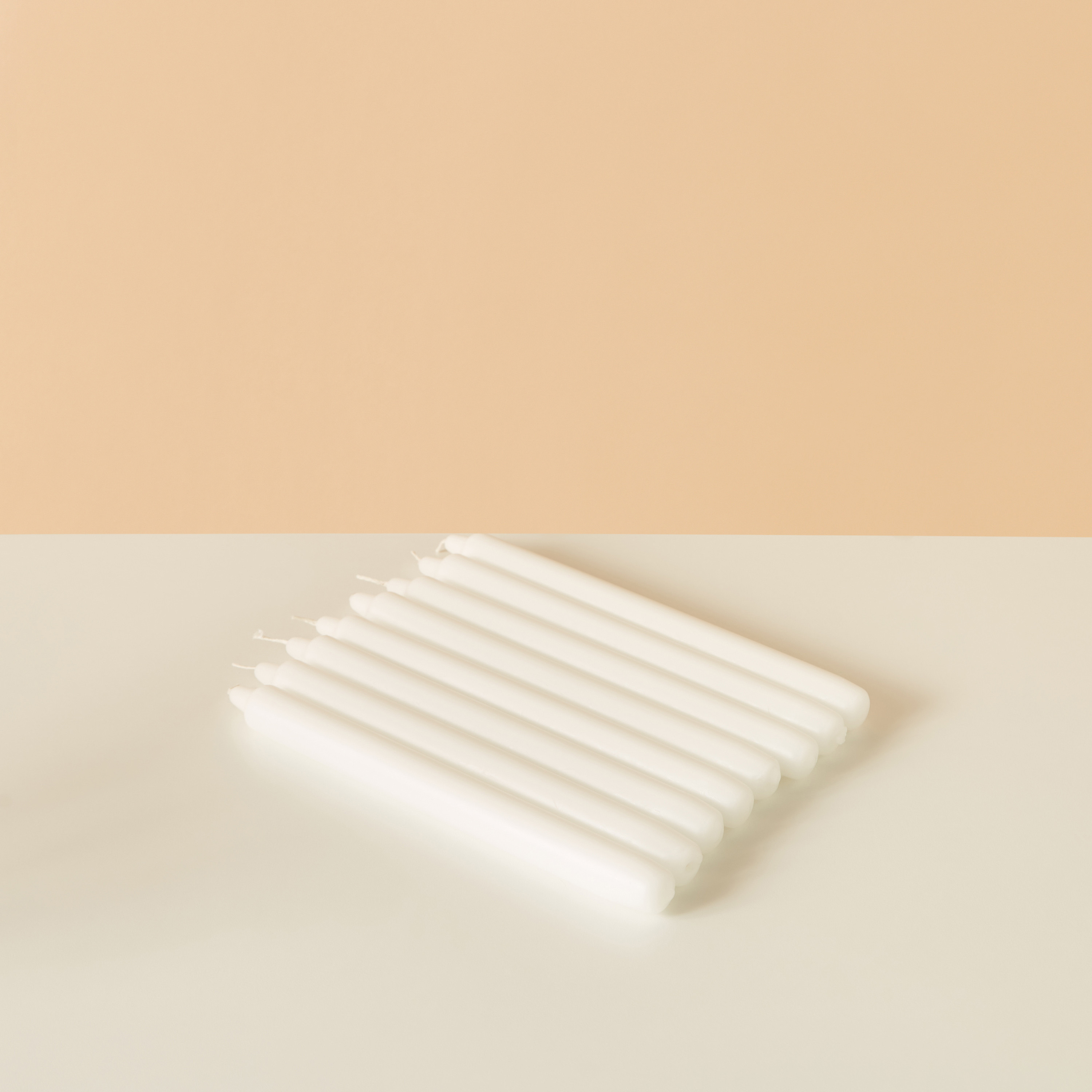Essentials 8-Piece Unscented Taper Candle Set - 25 cm-household-homefragrance-candles-image-2