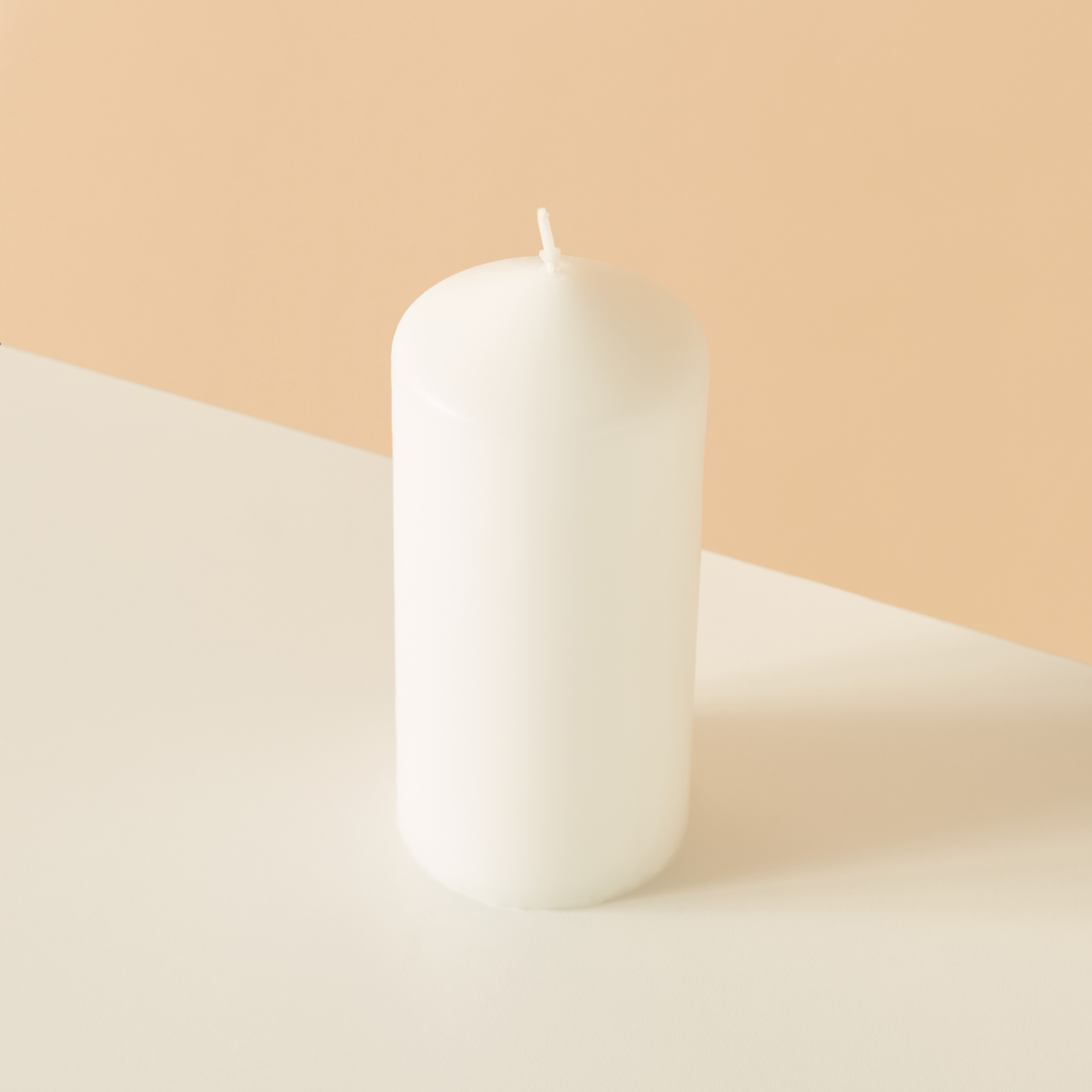 Essentials Unscented Pillar Candle - 15 cms-household-homefragrance-candles-image-3