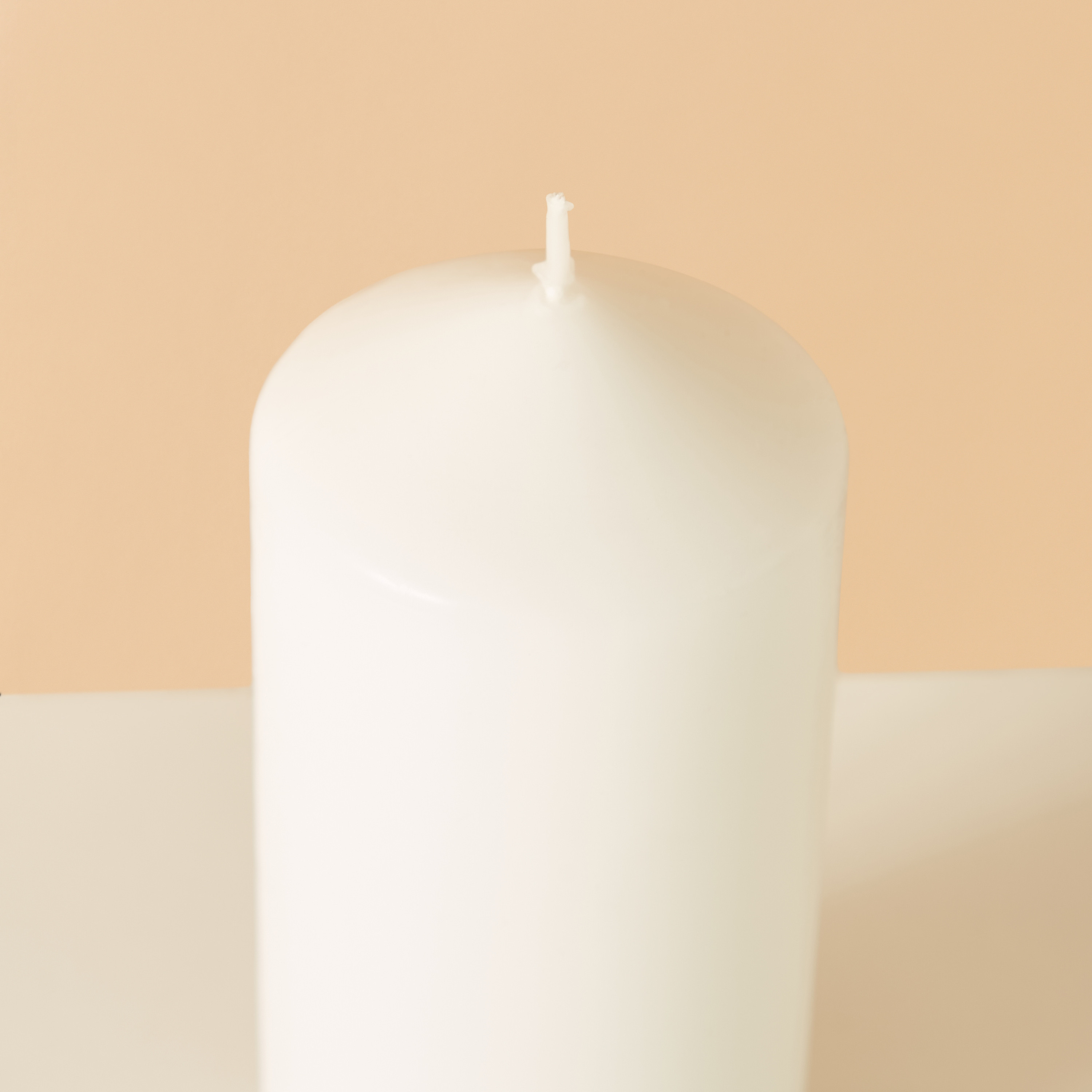 Essentials Unscented Pillar Candle - 15 cms-household-homefragrance-candles-image-4