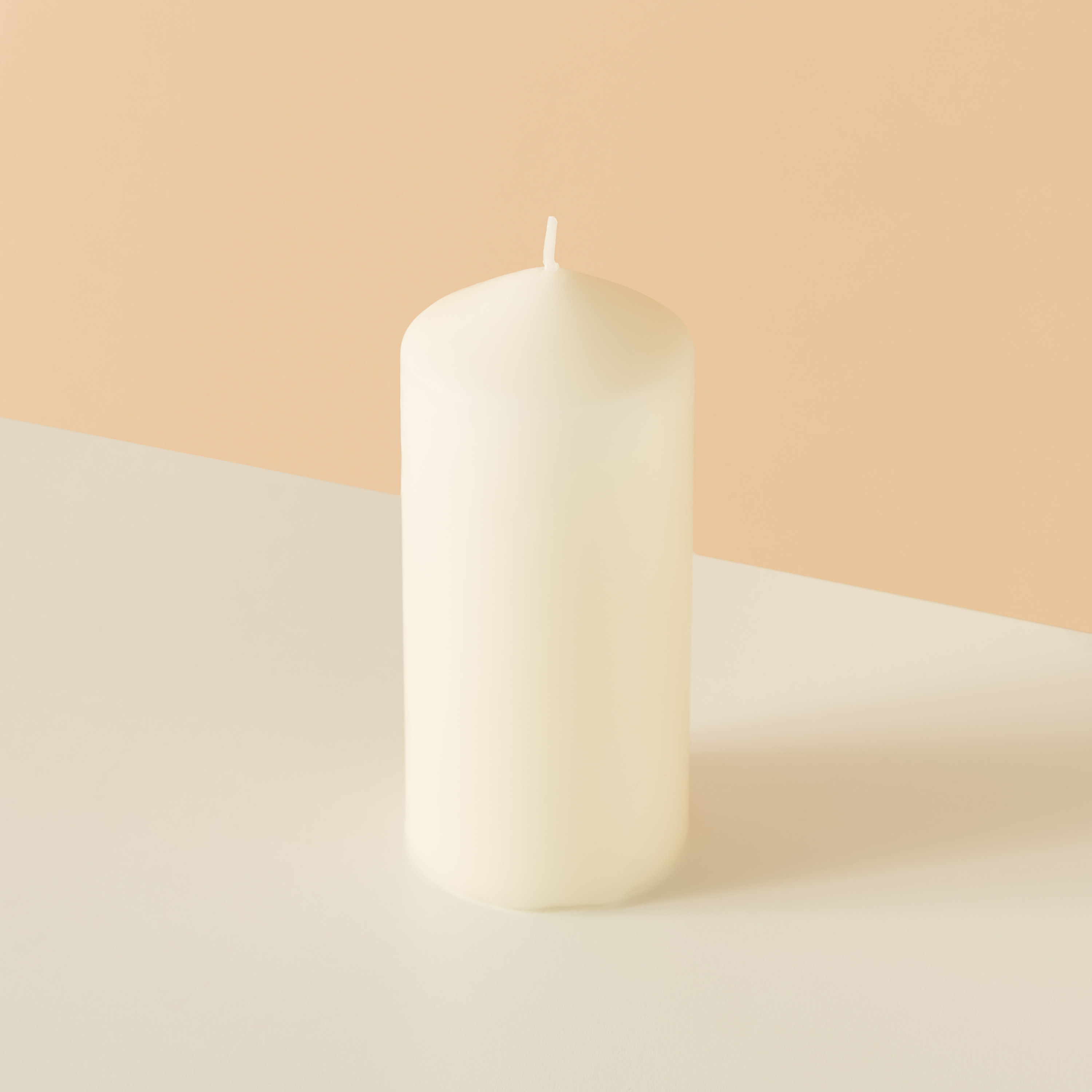 Essentials Unscented Pillar Candle - 15 cms-household-homefragrance-candles-image-3