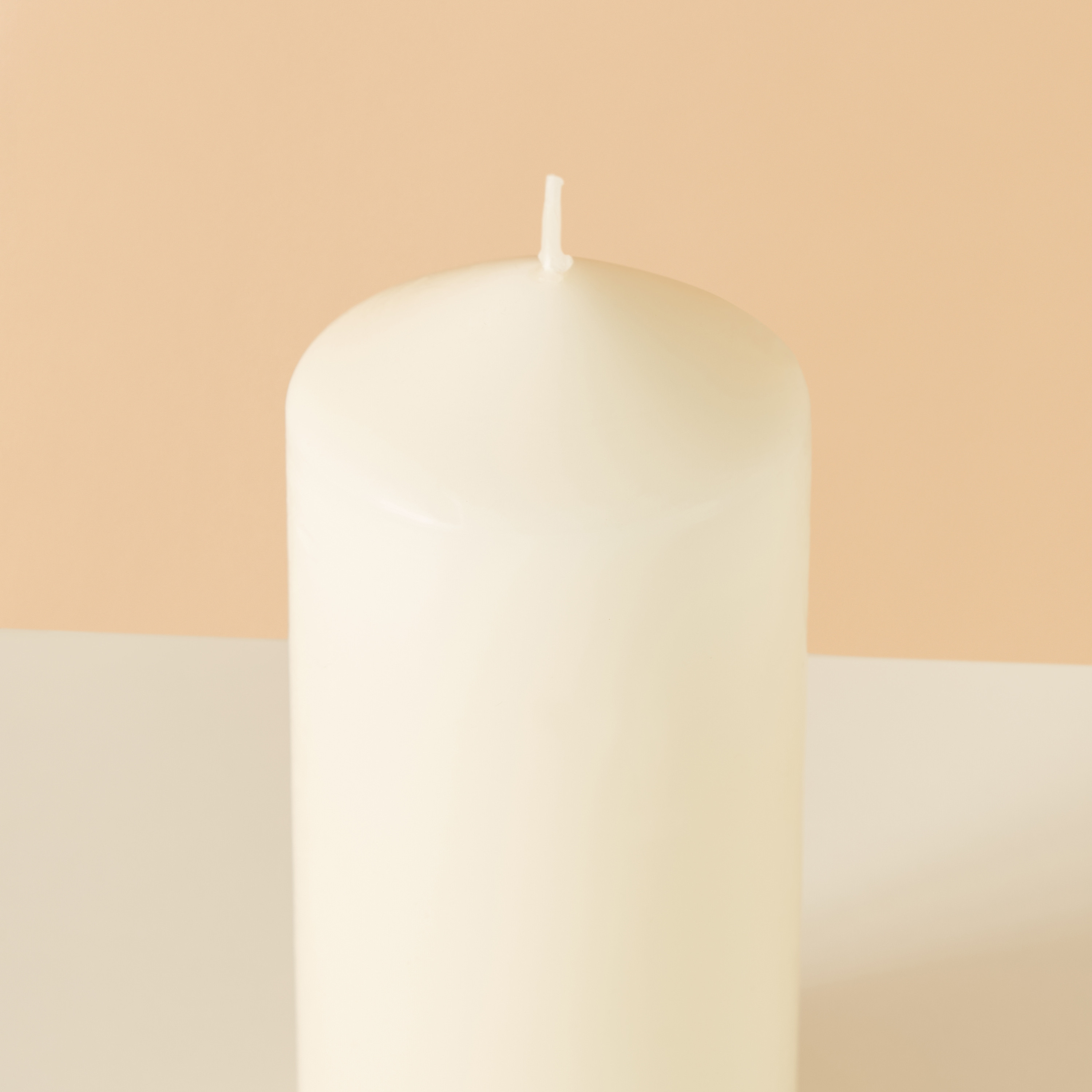 Essentials Unscented Pillar Candle - 15 cms-household-homefragrance-candles-image-4