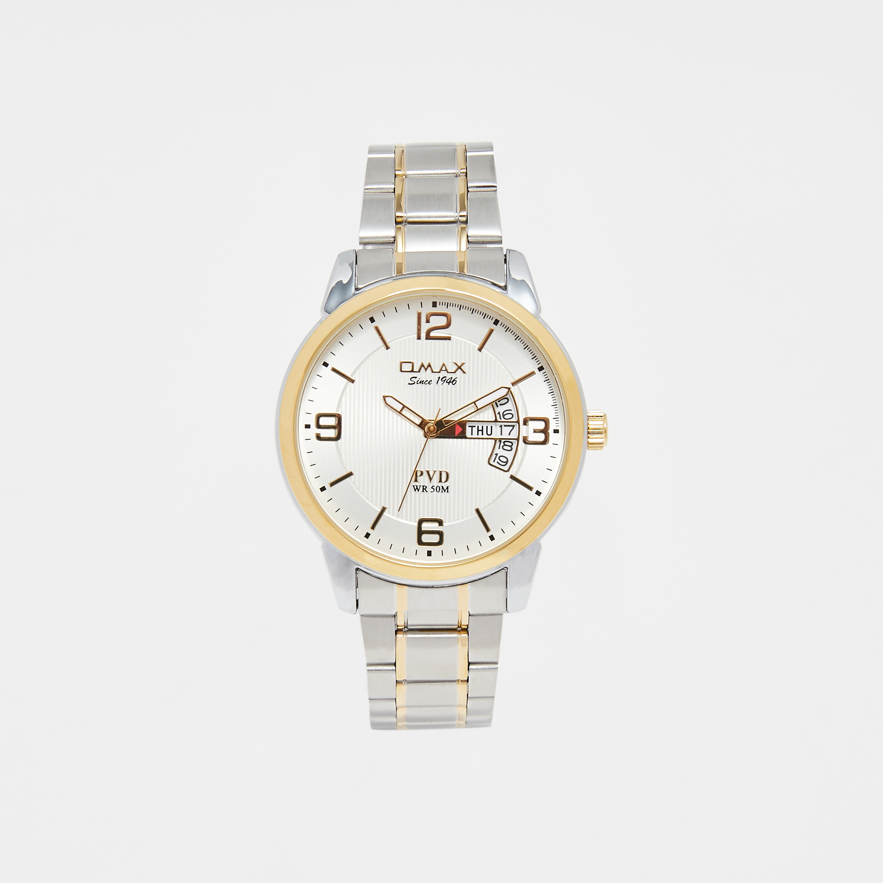 ساعة أوماكس ميتال كلاسيك كوليكشن للرجال-men-watchesandjewellery-watches-image-1
