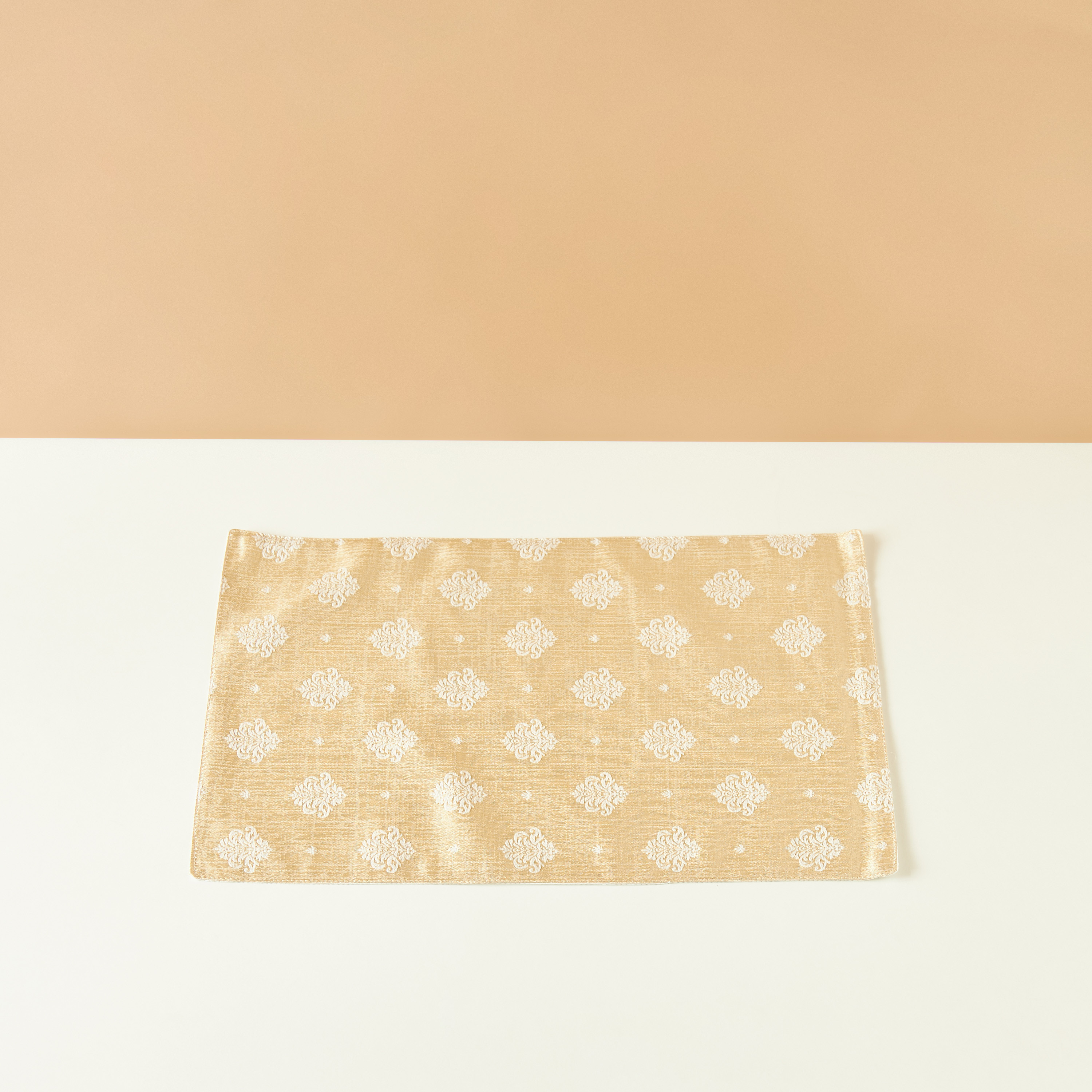 Jacquard Embroidered 2-Piece Placemat Set - 30x45 cms-household-dining-tablelinen-placemats-image-2