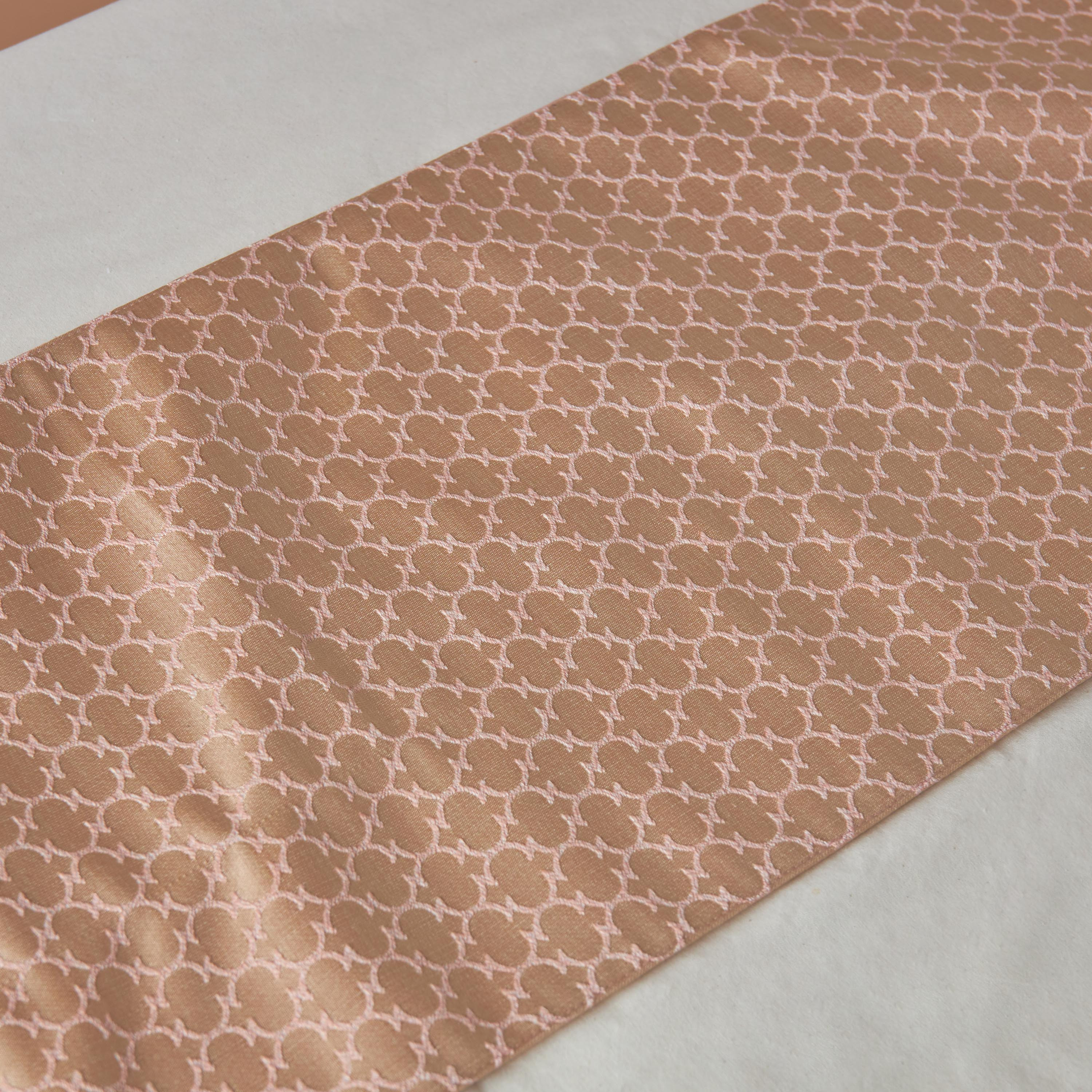Jacquard Embroidered Runner - 33x260 cms-household-dining-tablelinen-runnersandtablecovers-image-3