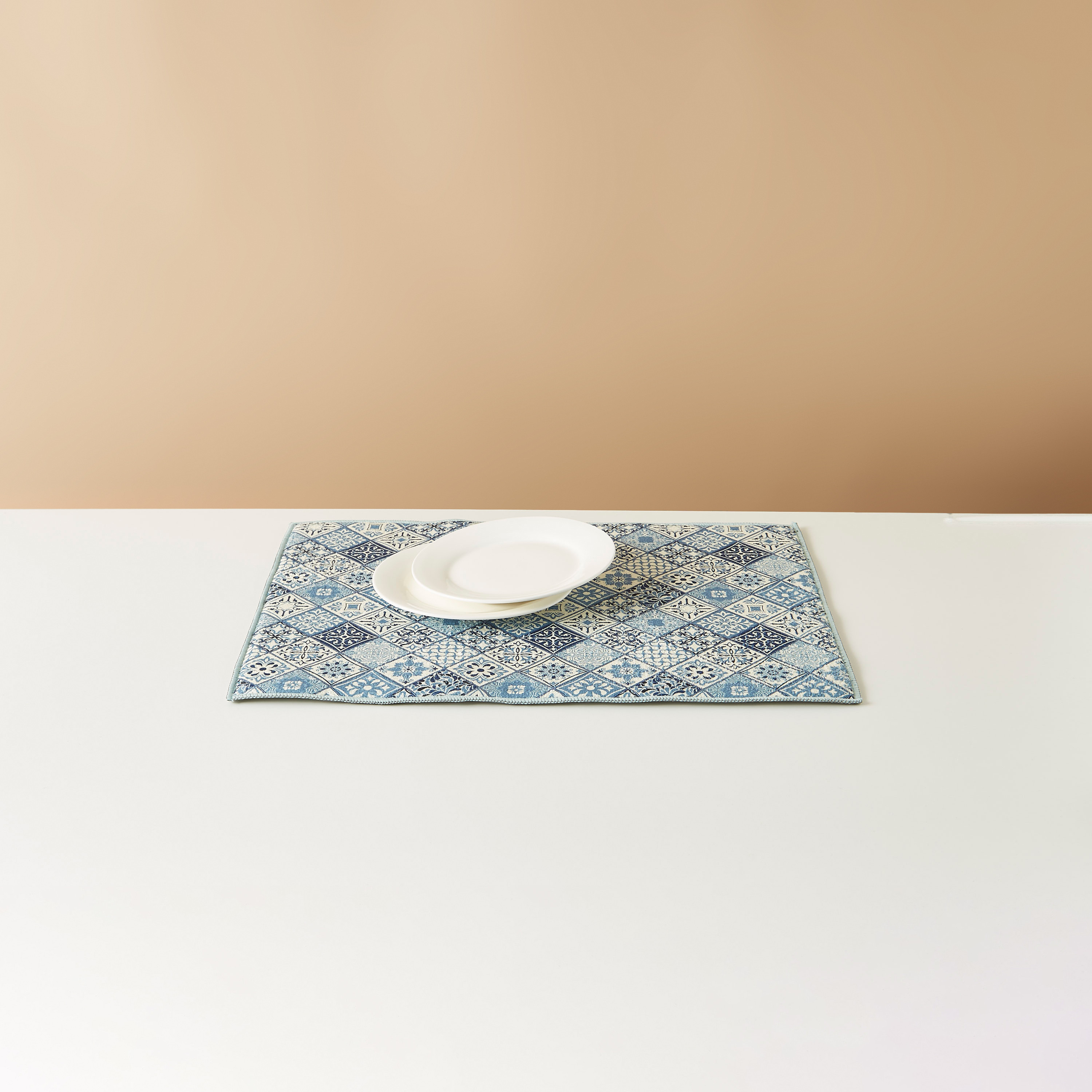 Printed Dish Drying Mat - 38x51 cms-household-dining-tablelinen-placemats-image-1