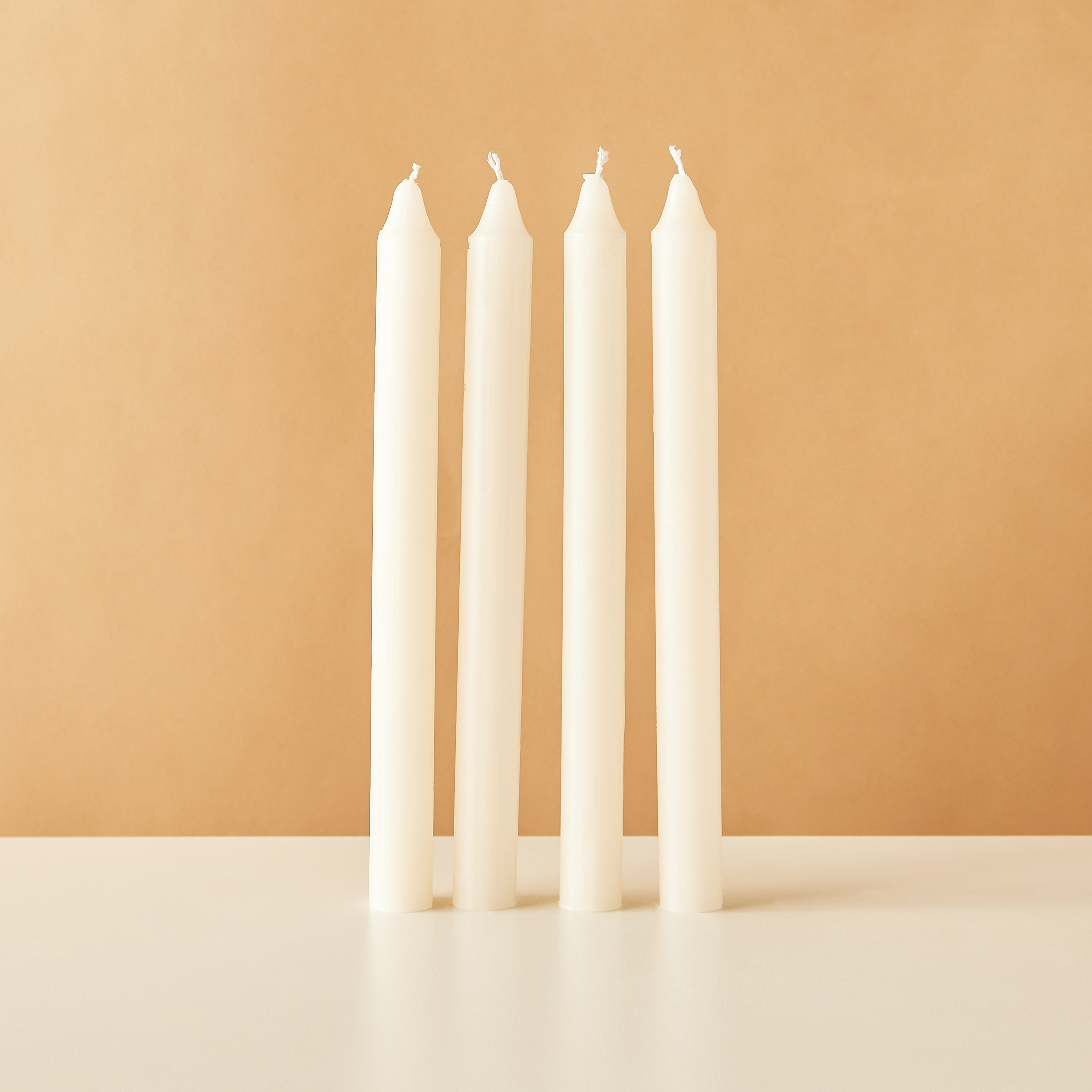 Essentials 4-Piece Rose Blush Scented Dinner Candle Set - 7 H-household-homefragrance-candles-image-2