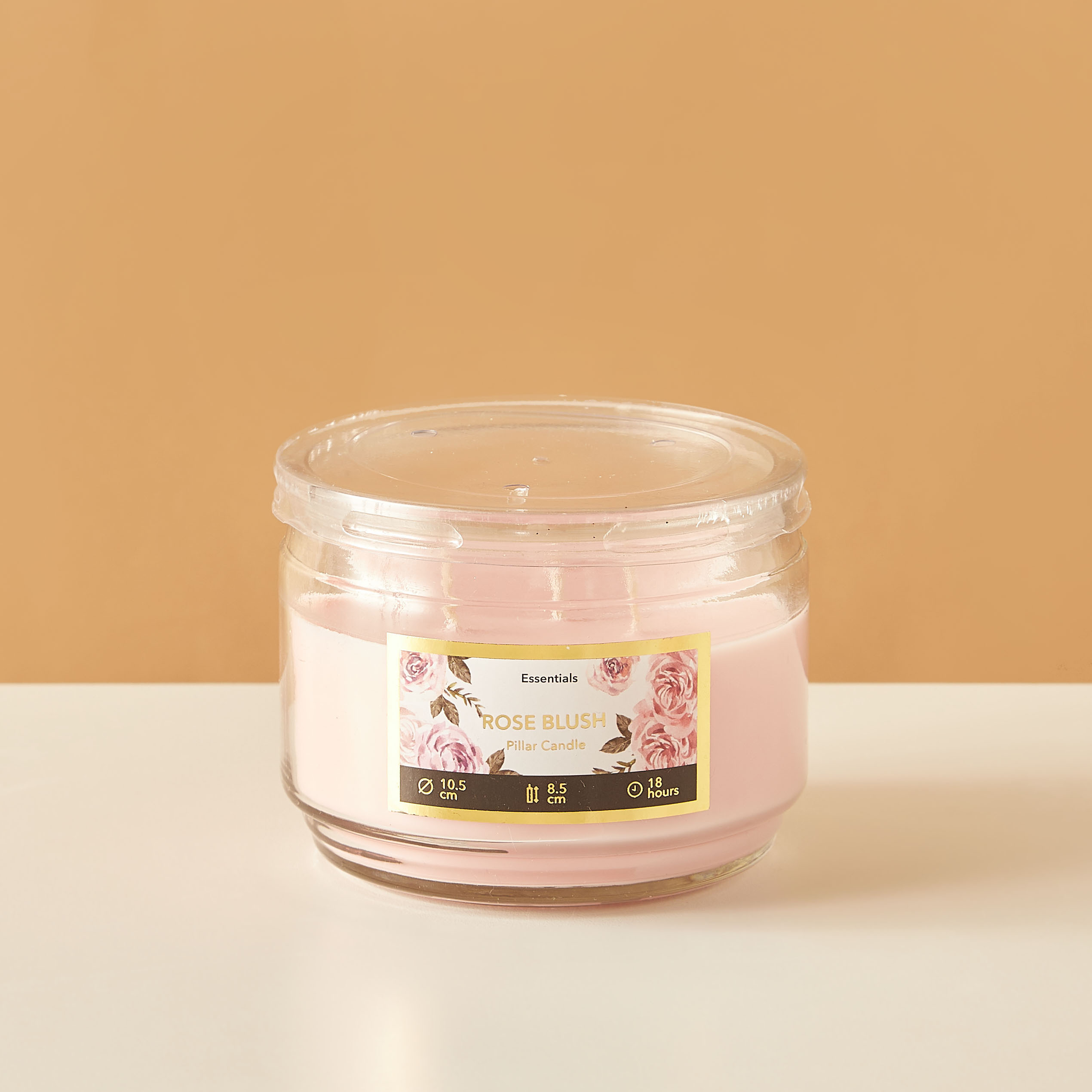 Essentials 3-Wick Vanilla Fleur Scented Glass Jar Candle - 18 H-household-homefragrance-candles-image-2