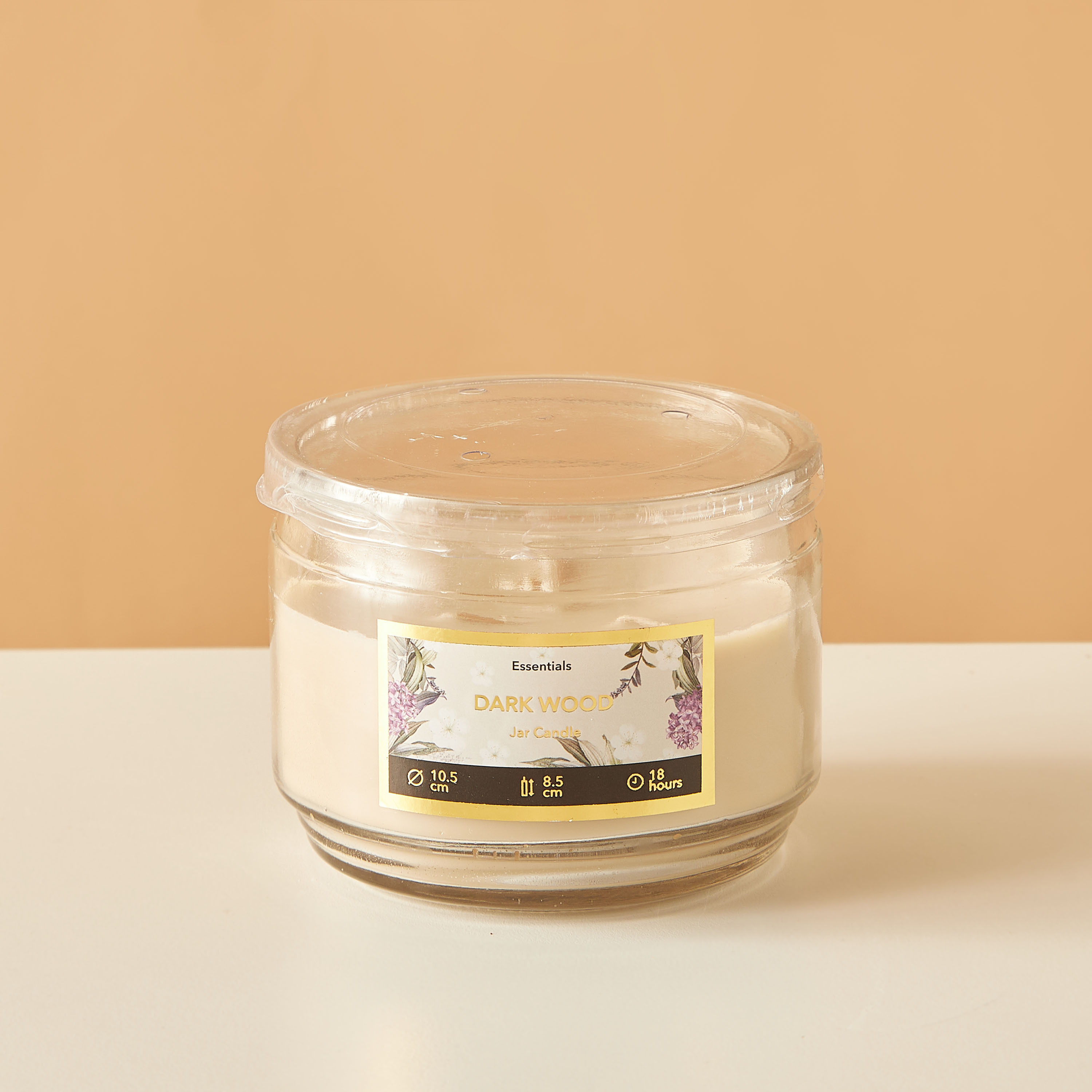 Essentials 3-Wick Vanilla Fleur Scented Glass Jar Candle - 18 H-household-homefragrance-candles-image-2