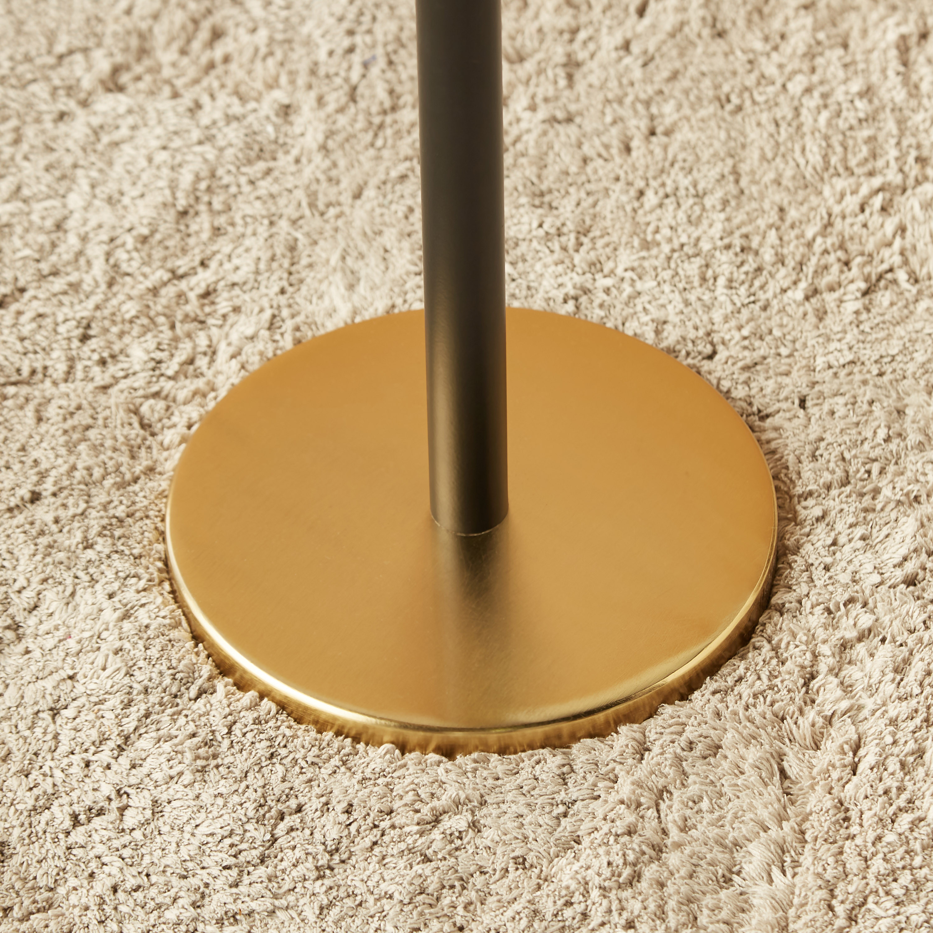 Metal Top Accent Table with Pedestal Base - 31x31x56 cms-furniture-livingroom-sideandendtables-image-5