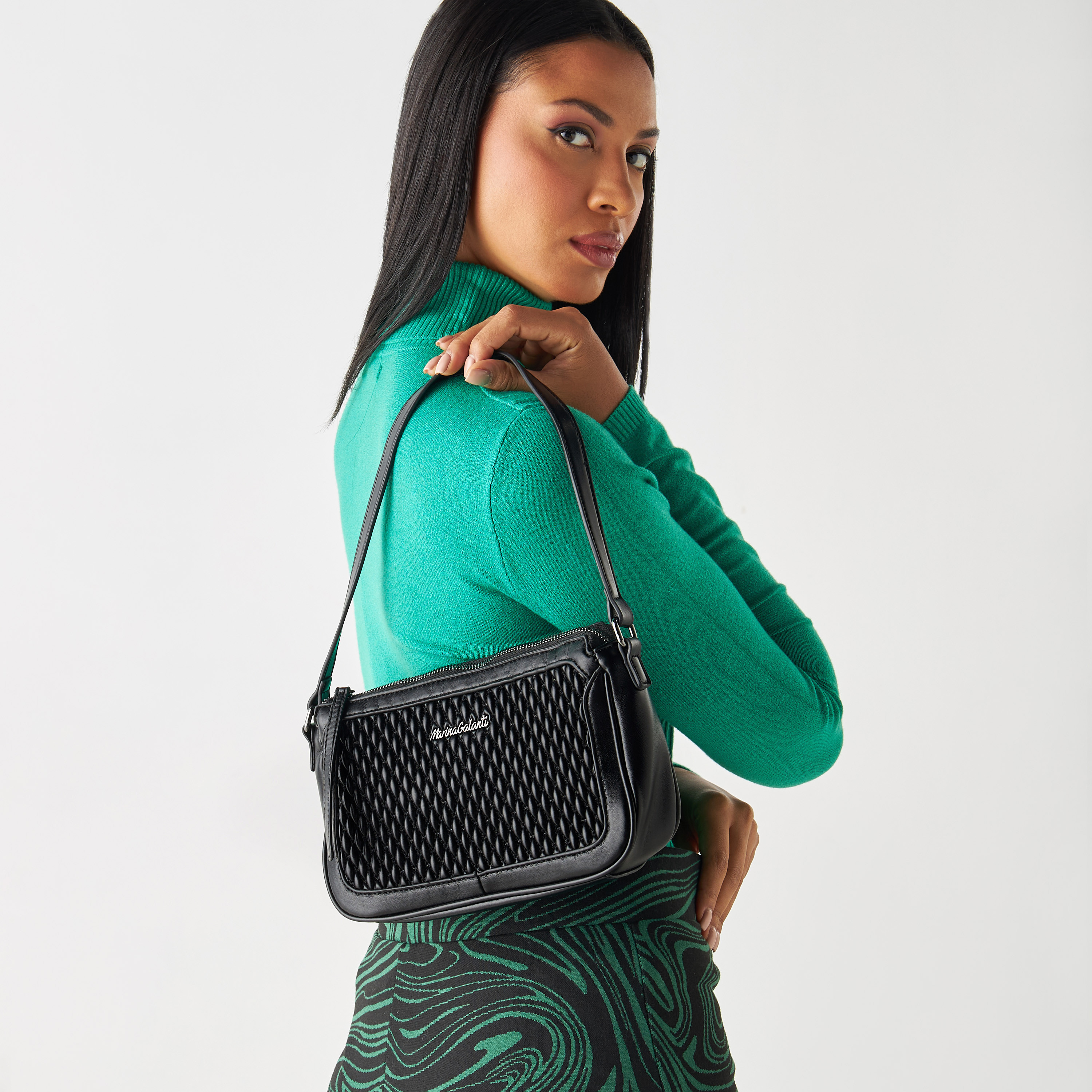 شنطة كتف بارزة الملمس من مارينا غالانتي-women-bagsandwallets-handbags-image-7