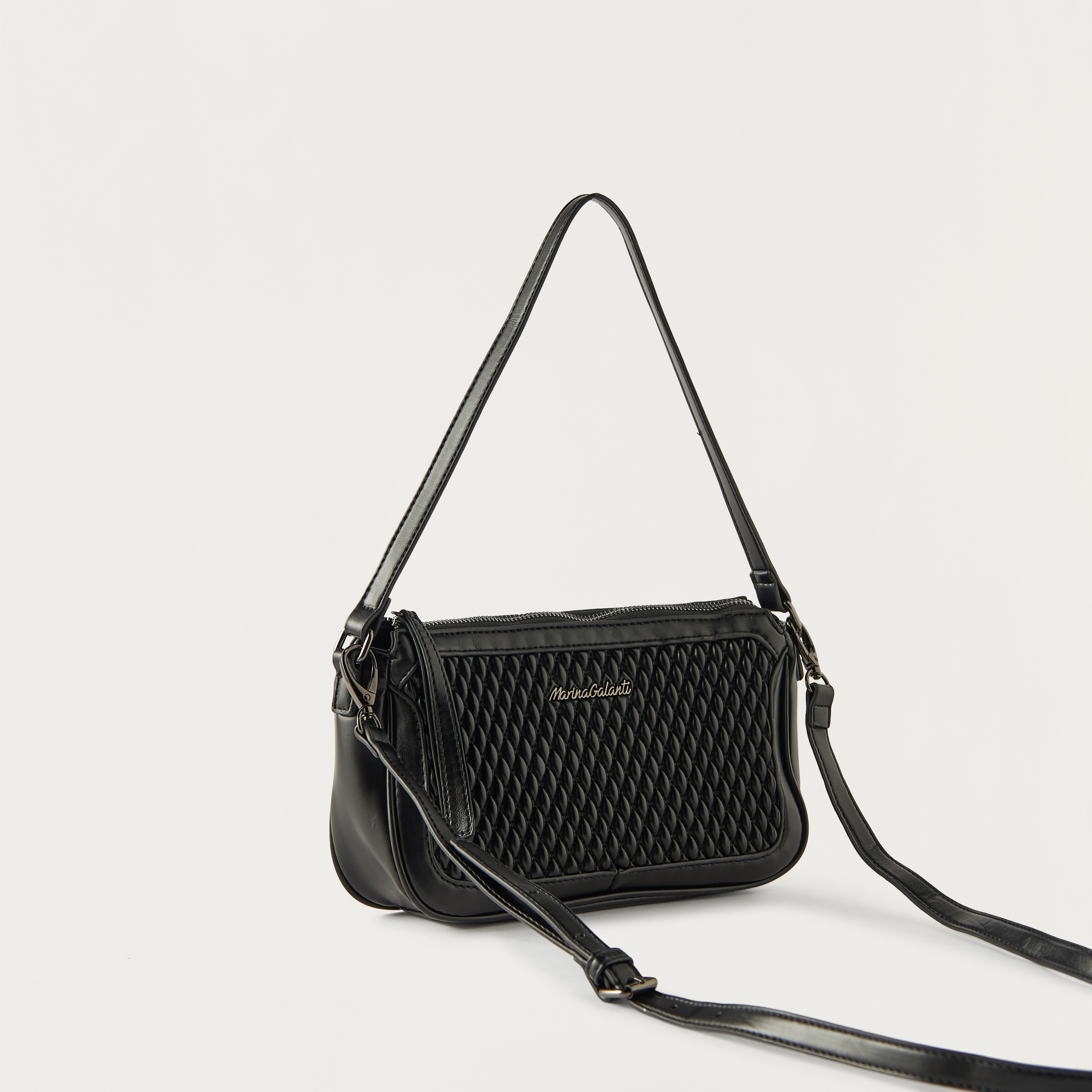 Marina Galanti Textured Shoulder Bag-women-bagsandwallets-handbags-image-3