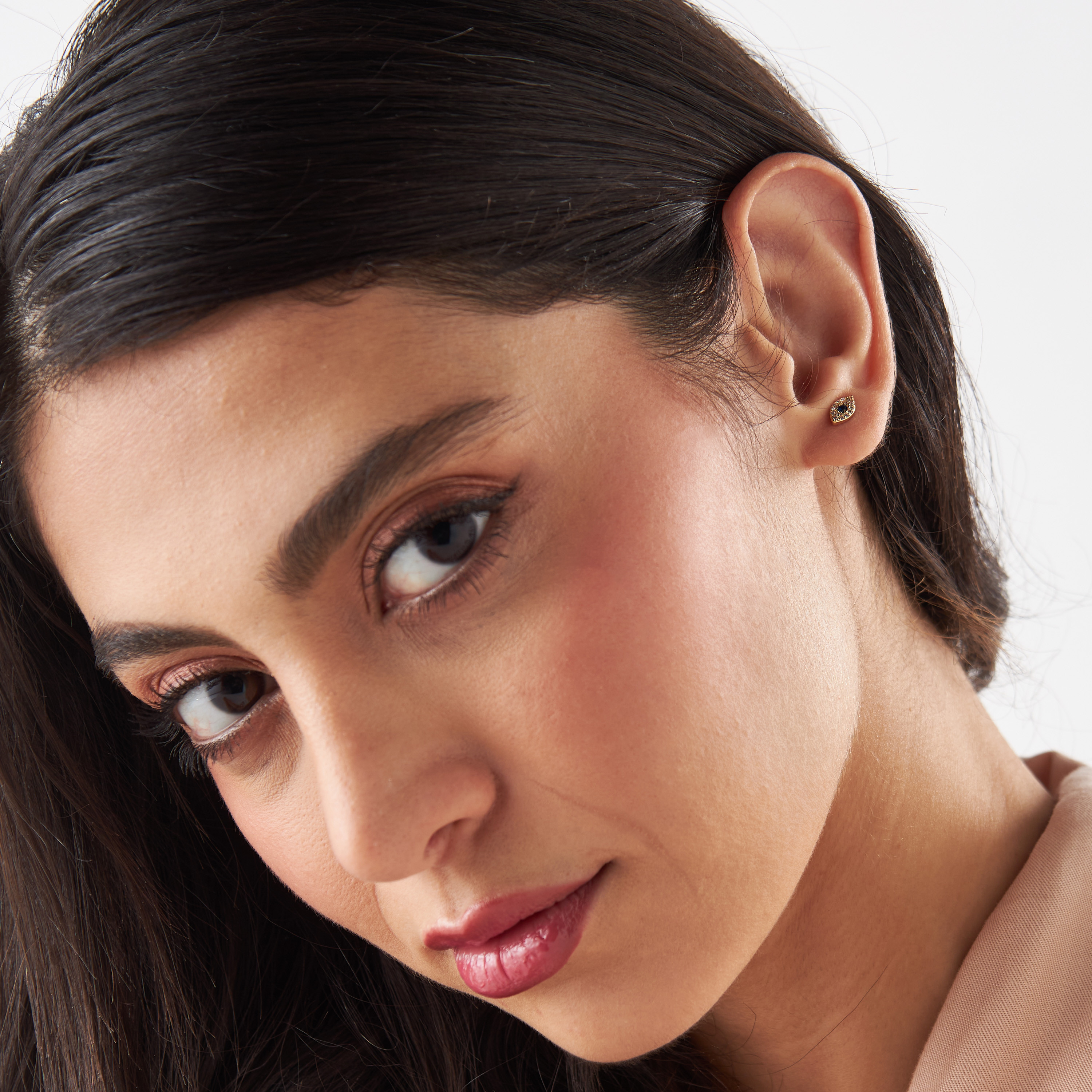 Pearl Embellished Earrings with Pushback Closure - Set of 3-women-watchesandjewellery-jewellery-earrings-image-2