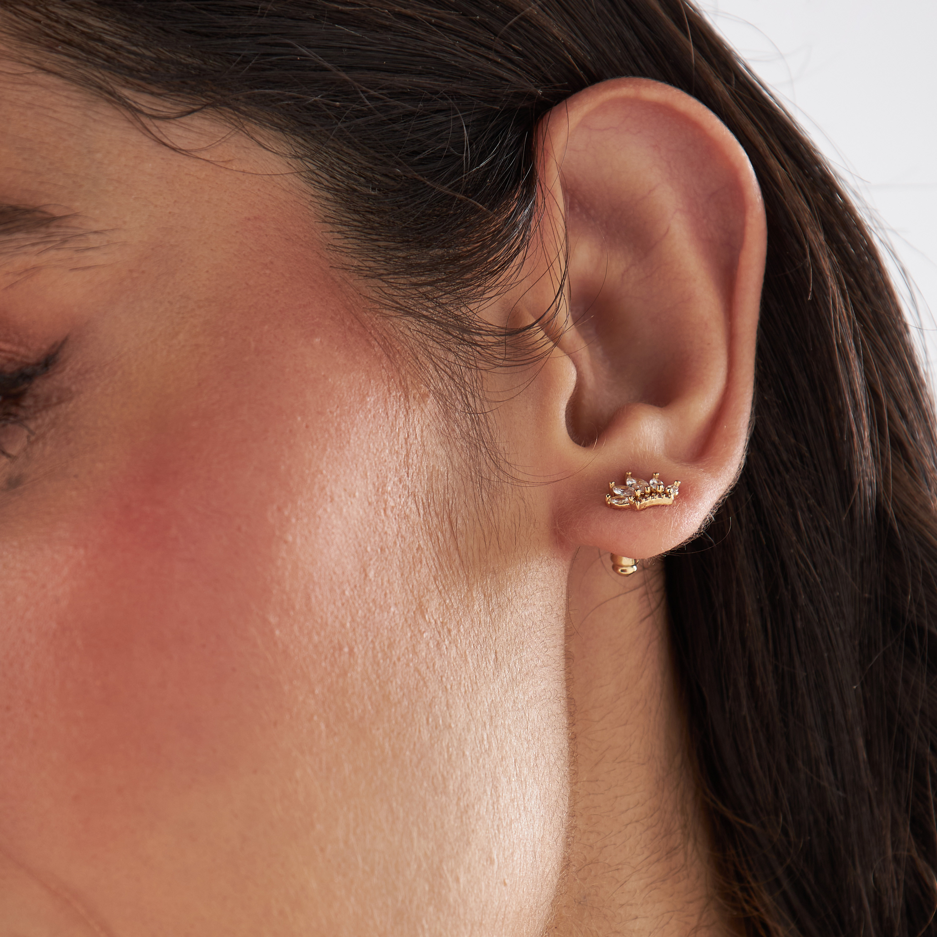 Pearl Embellished Earrings with Pushback Closure - Set of 3-women-watchesandjewellery-jewellery-earrings-image-2