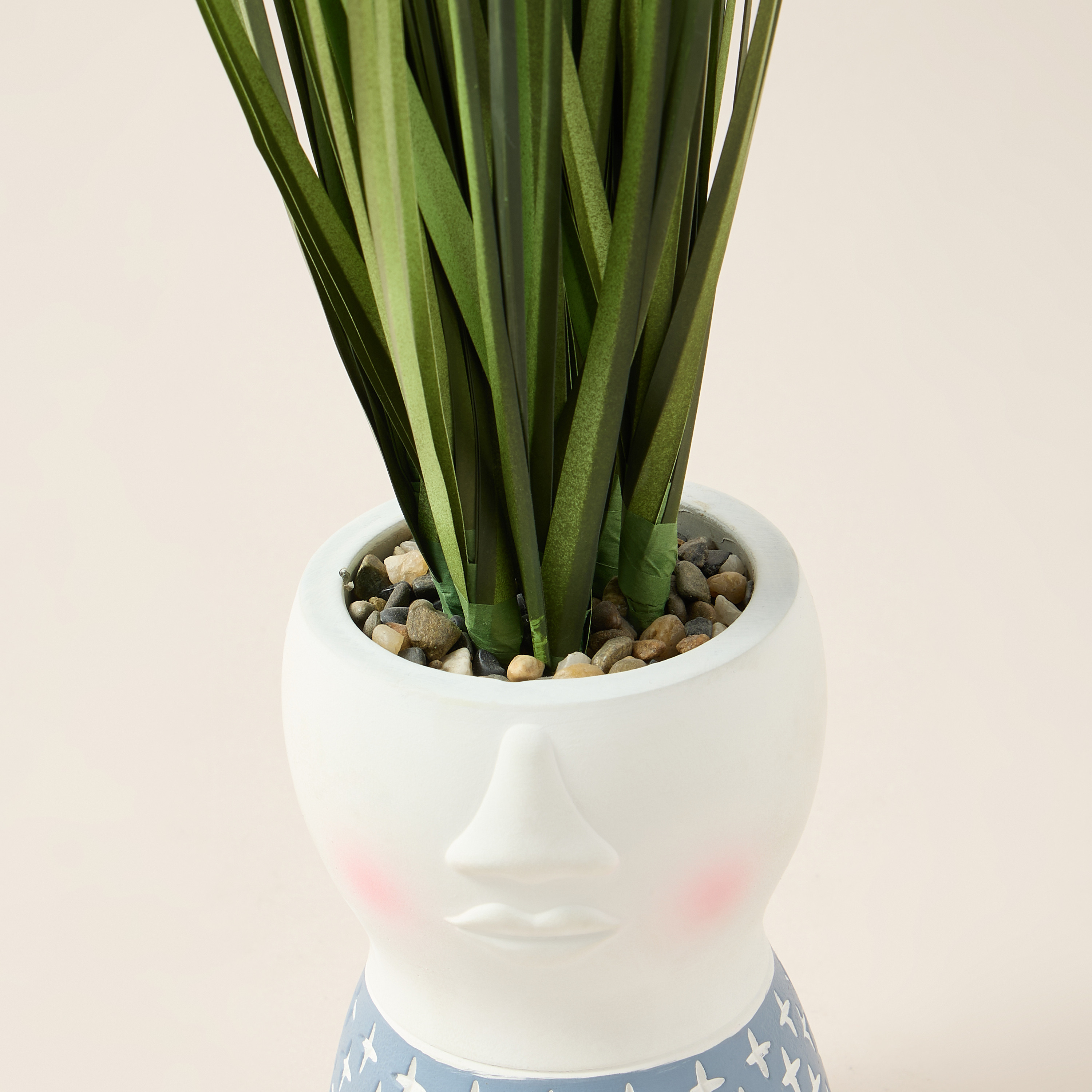 Findz Textured Pot with Succulent - 43 cms-household-decor-decorativeobjectsandsculptures-image-3