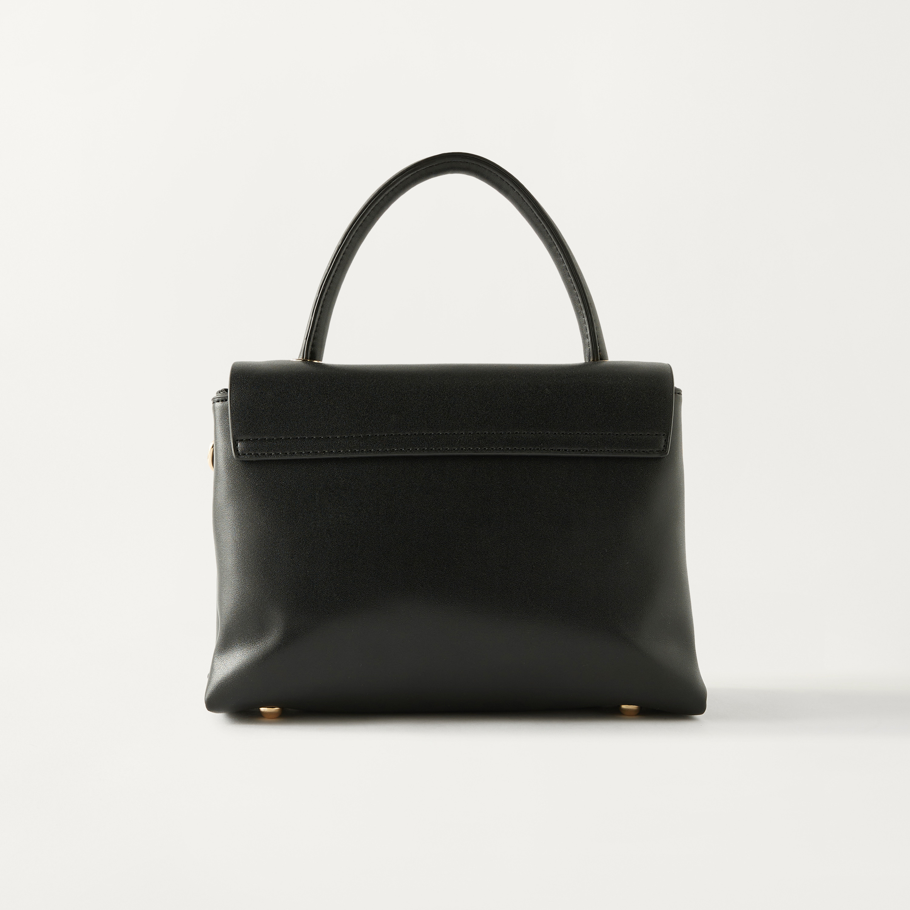 شنطة ساتشيل سادة بمقبض علوي وتفاصيل وشاح من بيسي لندن-women-bagsandwallets-handbags-image-4