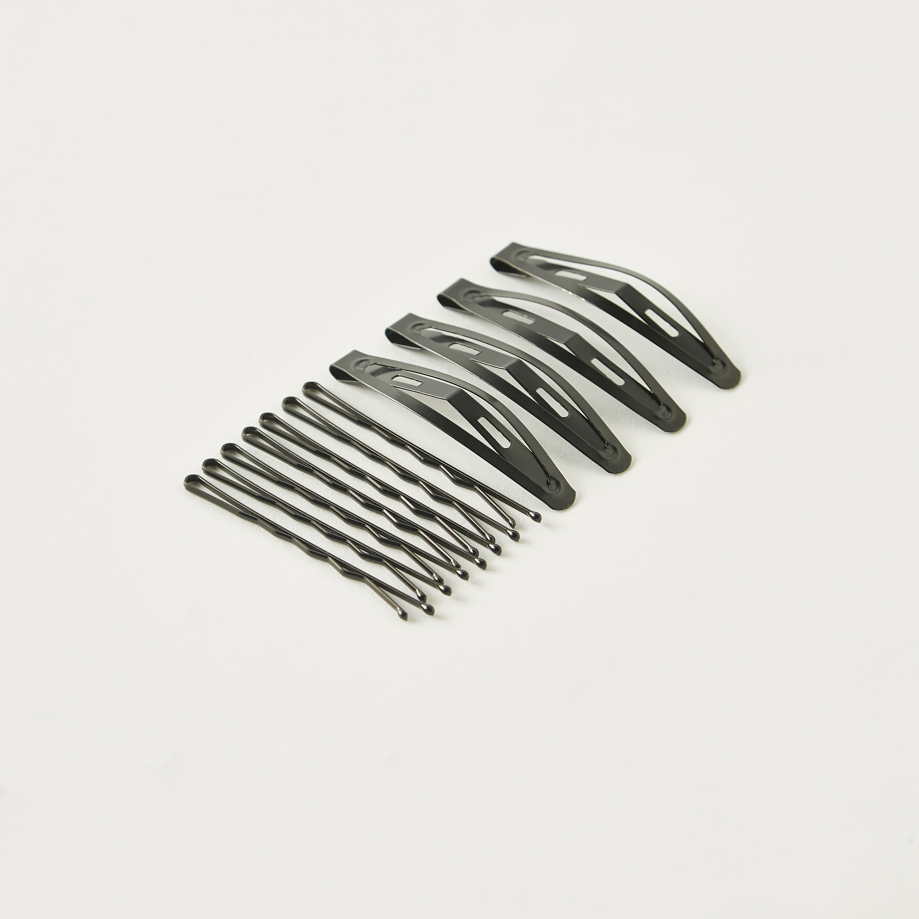 Buy Women s Solid 11 Piece Hairpin and Hair Clip Set Online