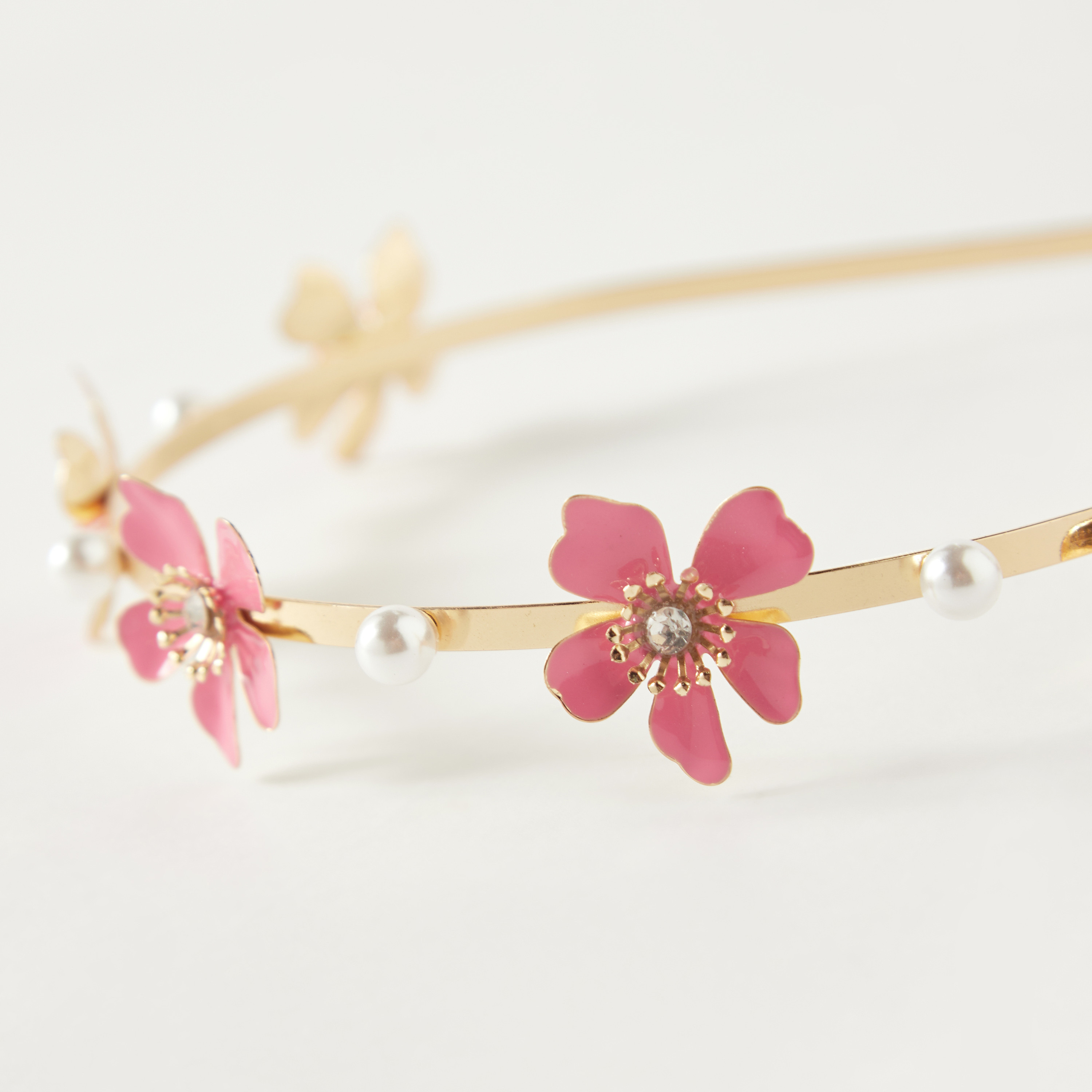 Flower hairband on sale