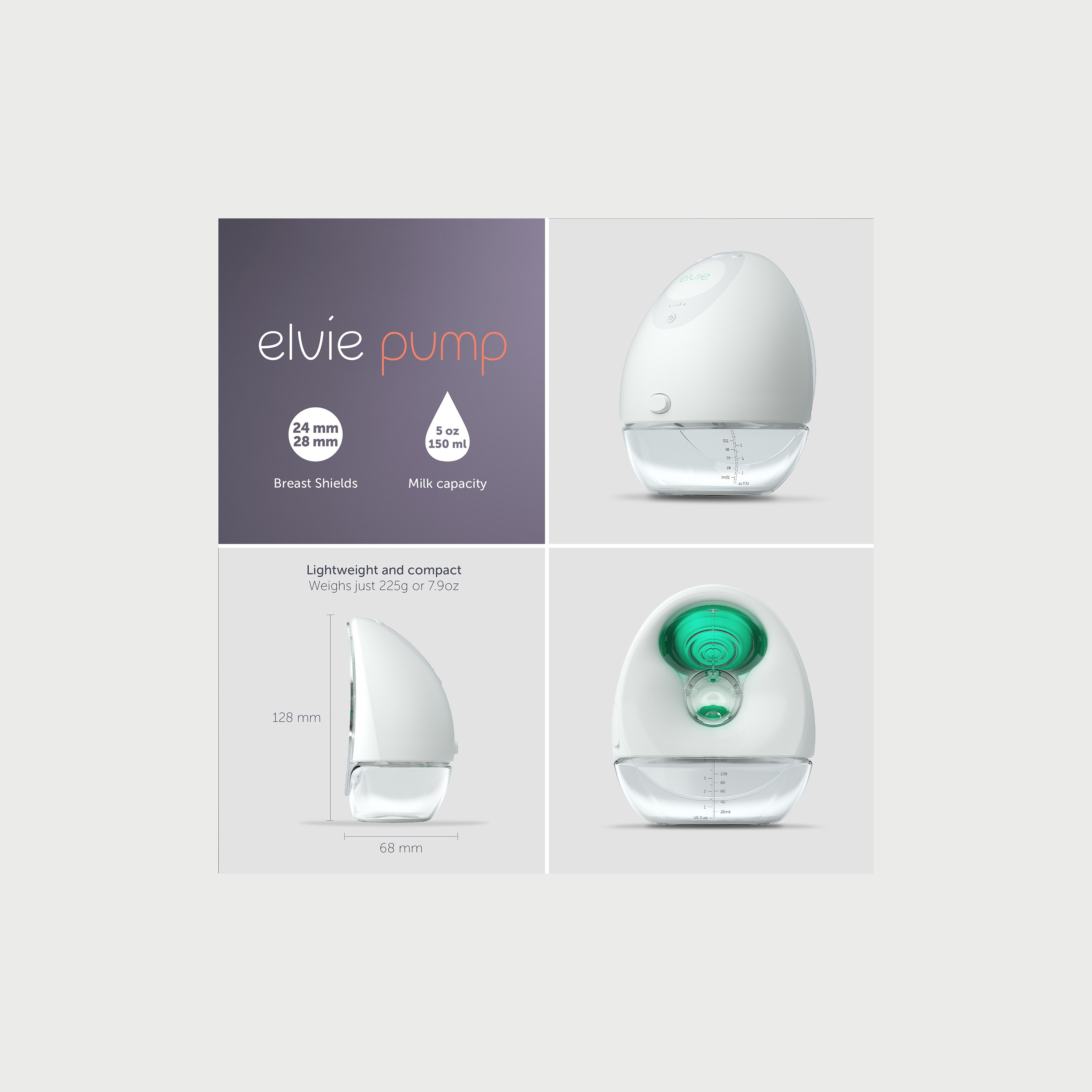 Elvie Single Electric Breast Pump-baby-feeding-breastfeedingandcare-image-2