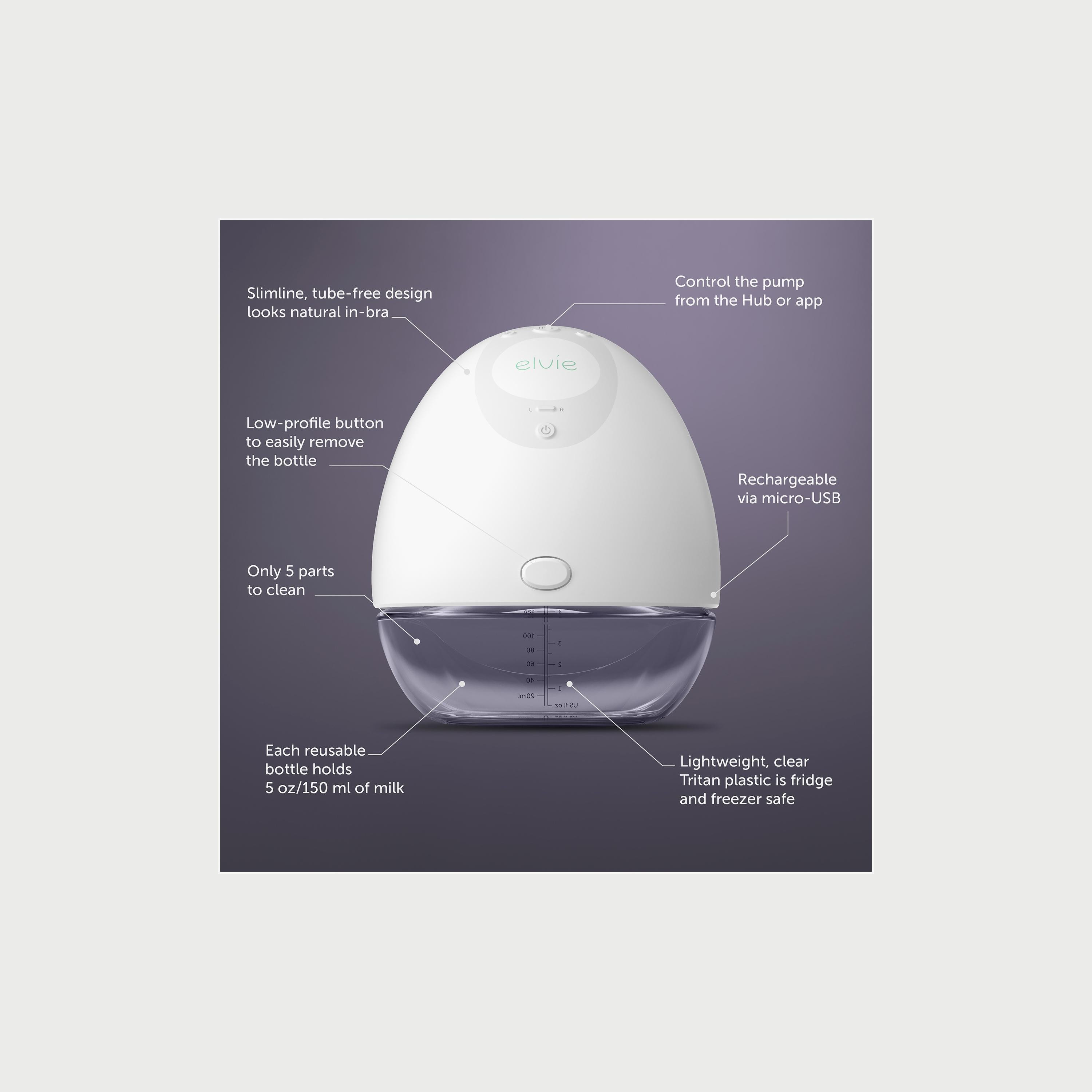 Elvie Double Electric Breast Pump-baby-feeding-breastfeedingandcare-image-4