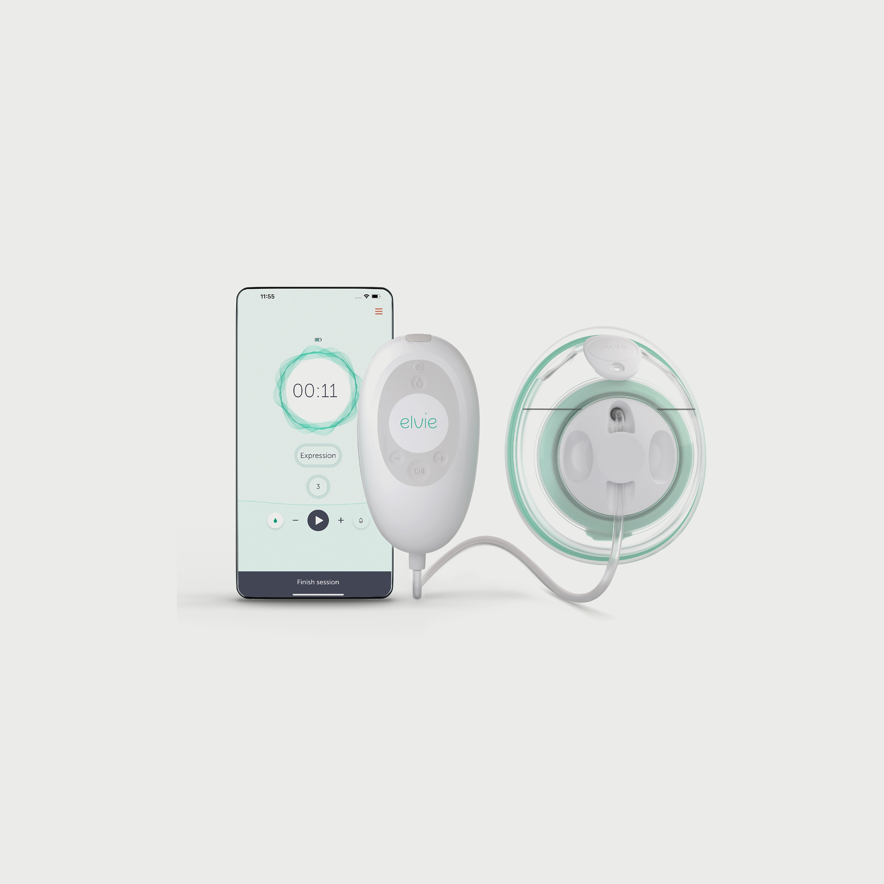 Elvie Stride Single Electric Breast Pump-baby-feeding-breastfeedingandcare-image-1