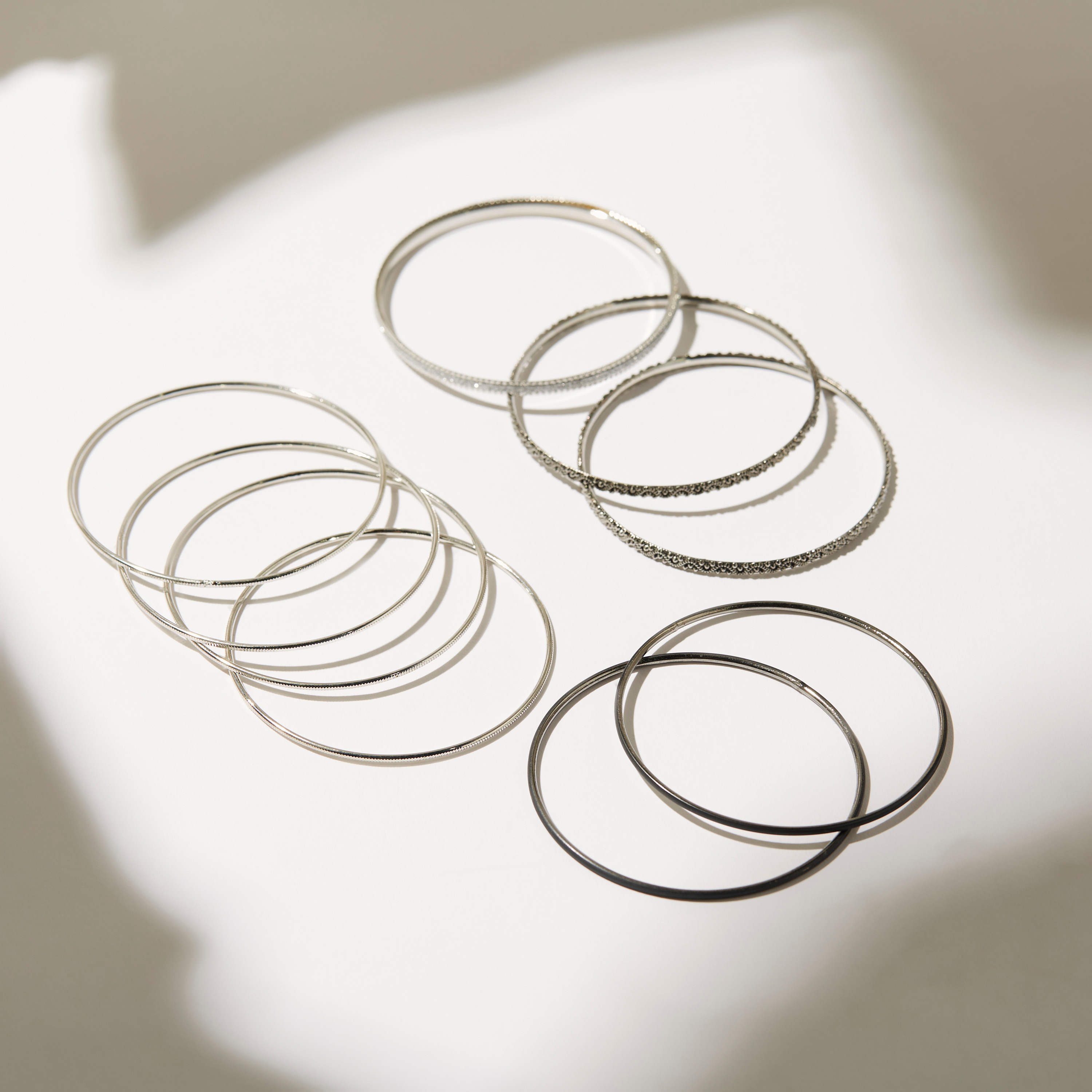 Buy Assorted Bangle - Set of 9 Online | Centrepoint Kuwait